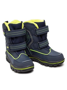 KangaROOS Schneeschuhe Schneeschuhe K-Leno V Rtx 18780 000 4054 Dk Navy/Lime