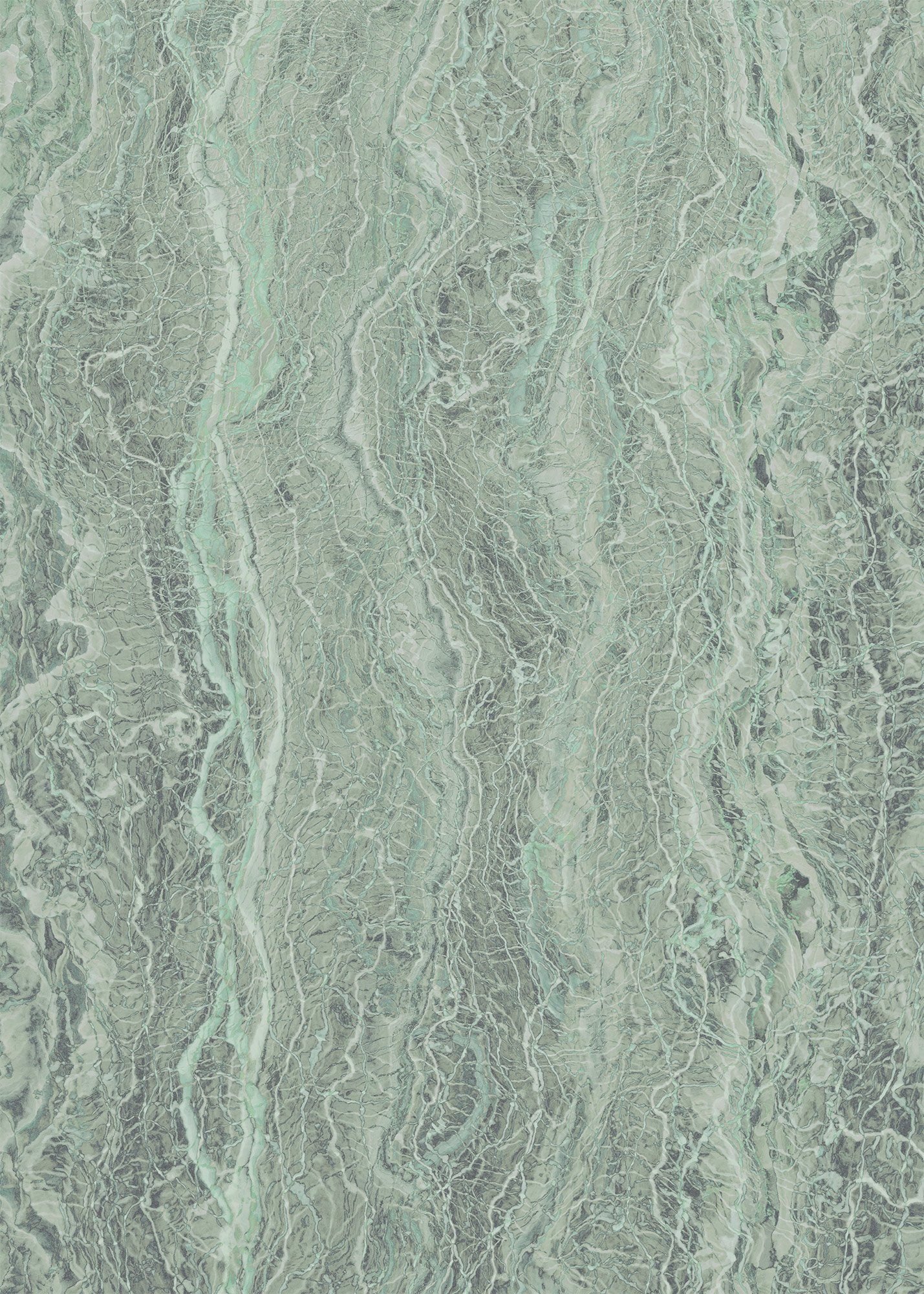 Komar Vliestapete Marble Mint, (1 St), 200x280 cm (Breite x Höhe), Vliestapete, 100 cm Bahnbreite