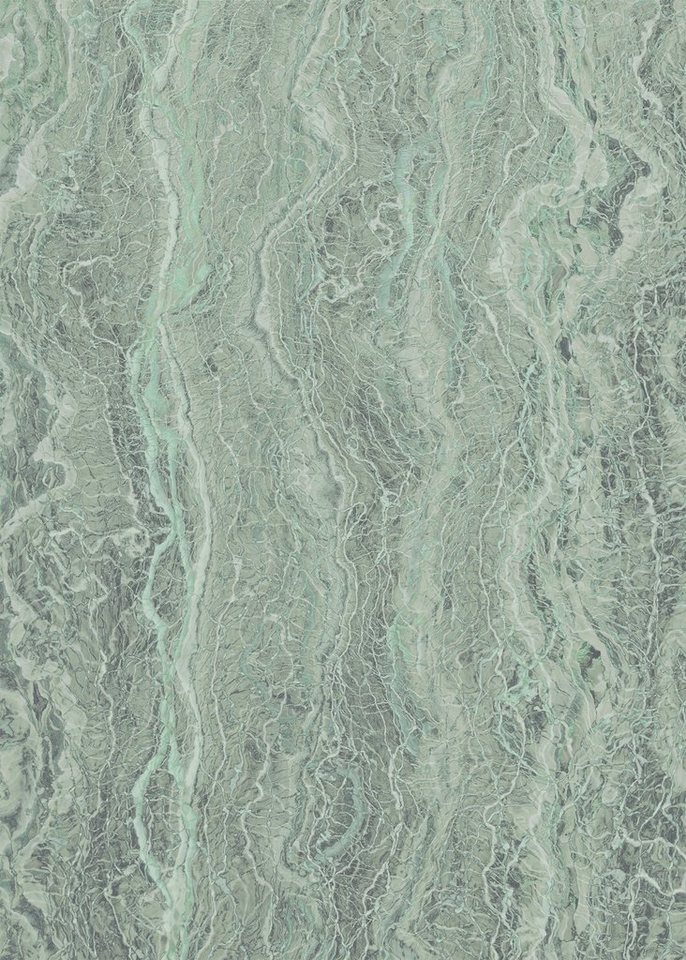 Komar Vliestapete Marble Mint, (1 St), 200x280 cm (Breite x Höhe),  Vliestapete, 100 cm Bahnbreite