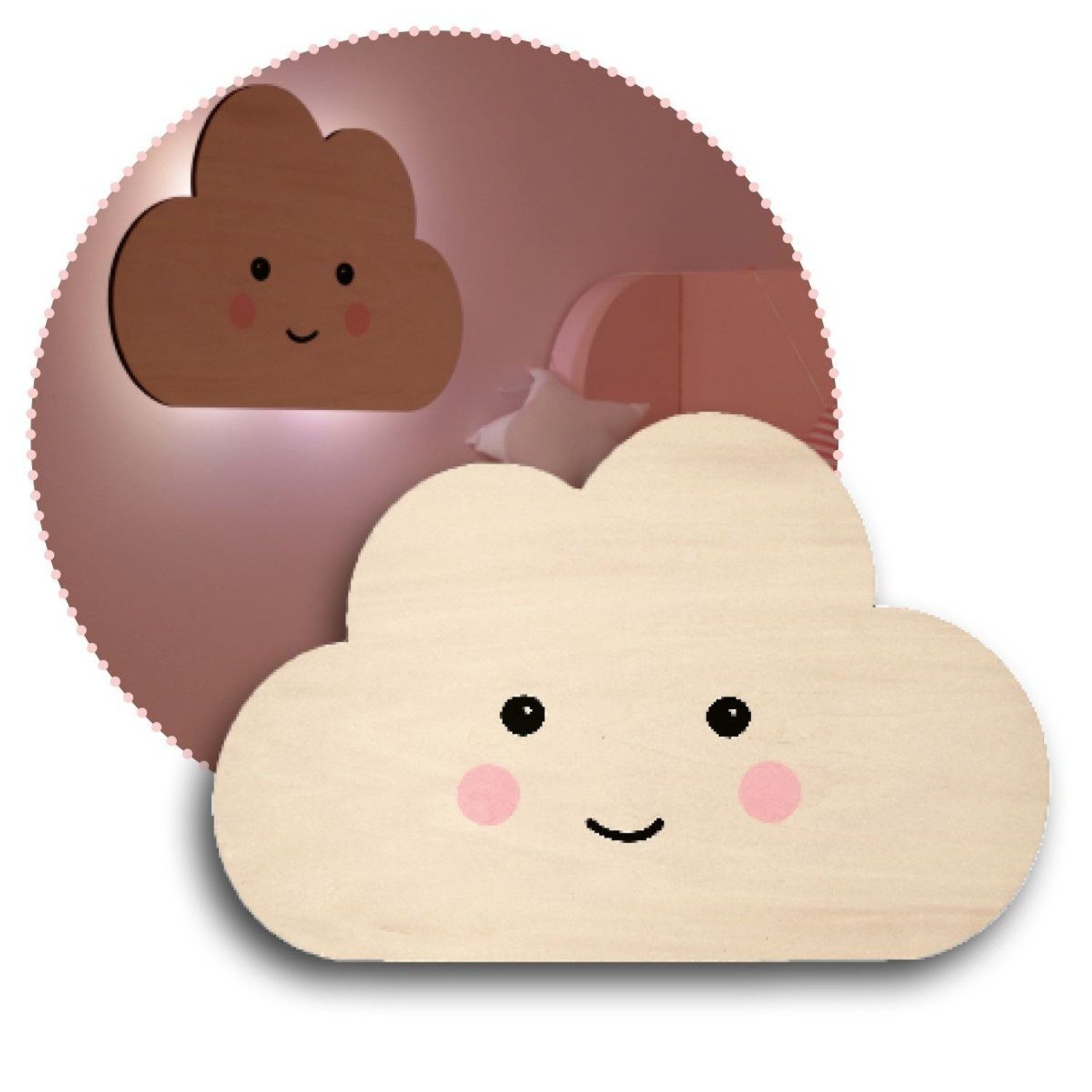 Reer LED Nachtlicht Cloud, mit Timer-Funktion