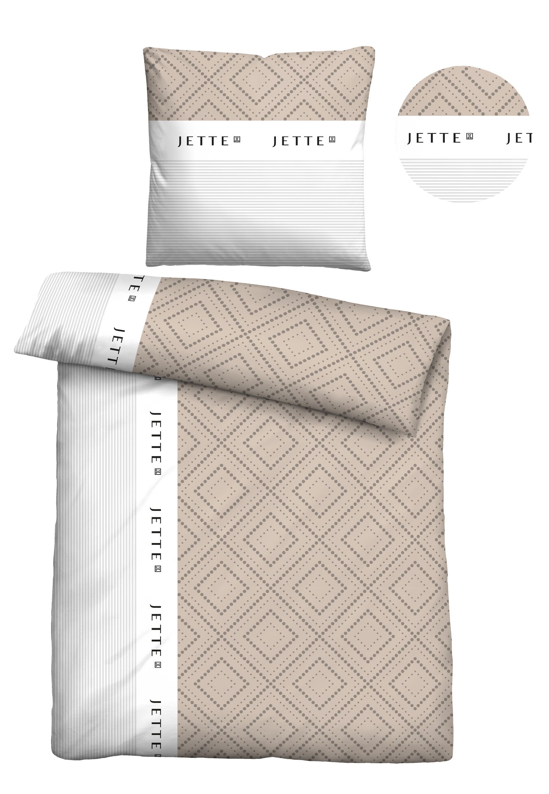 JETTE Bettwäsche 0401615, Renforcé, 2 teilig, günstig online kaufen