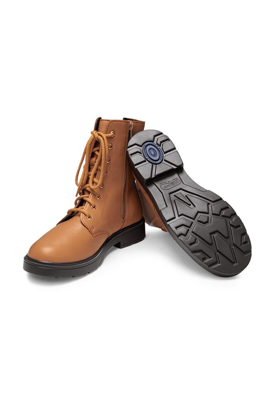 vitaform Damen Stiefeletten Hirschleder Stiefelette