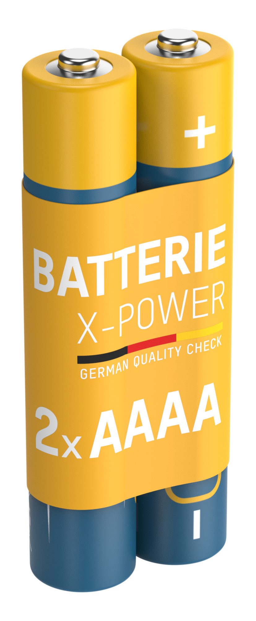 ANSMANN AG Alkaline-Batterien X-Power Mini AAAA 1,5 V, 2 Stück Batterie