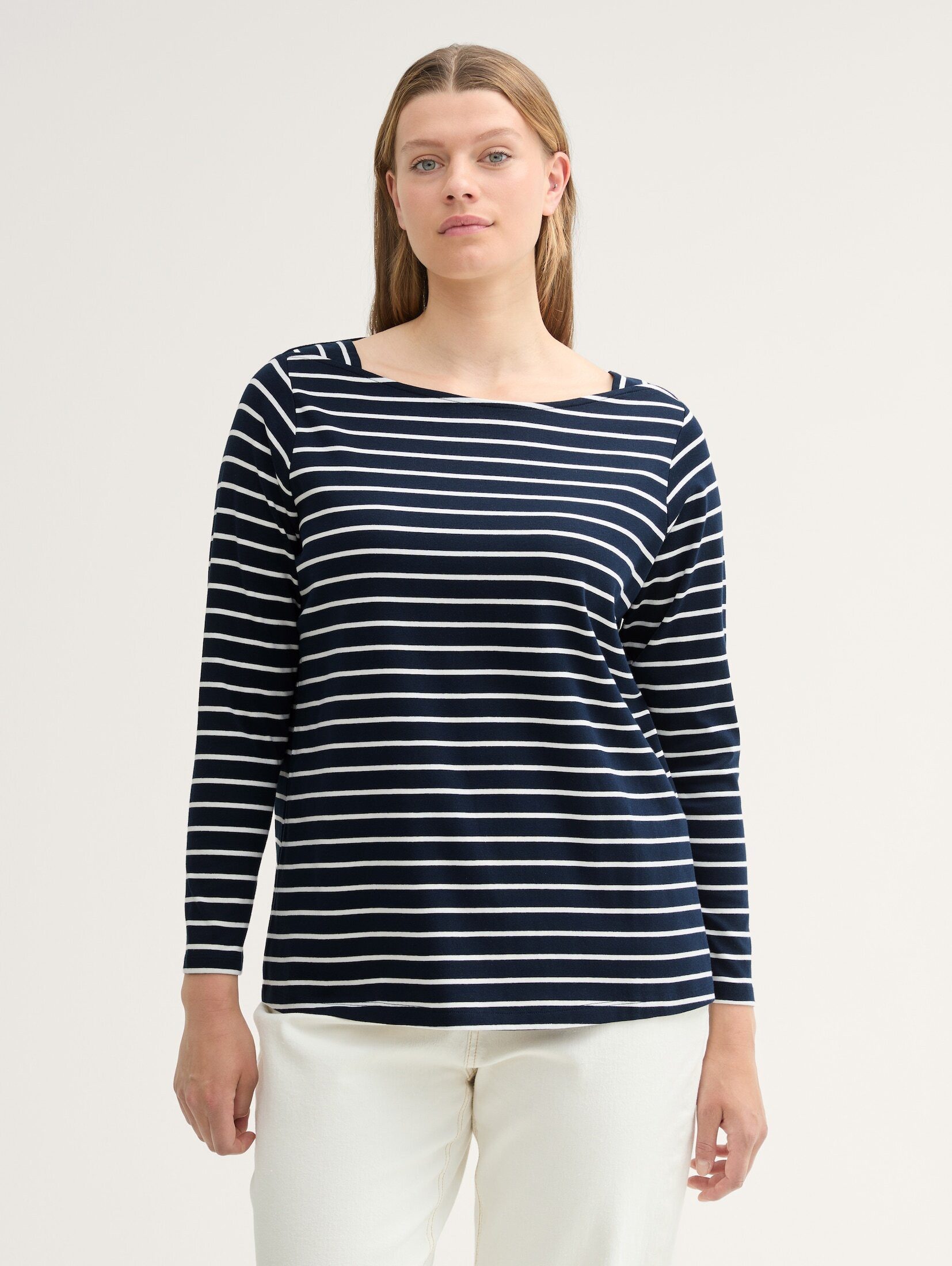 TOM TAILOR PLUS Langarmshirt Plus Size günstig online kaufen
