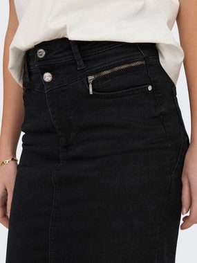 ONLY Jeansrock ONLDAISY HW DB YOKE ZIP SKIRT DNM PIM