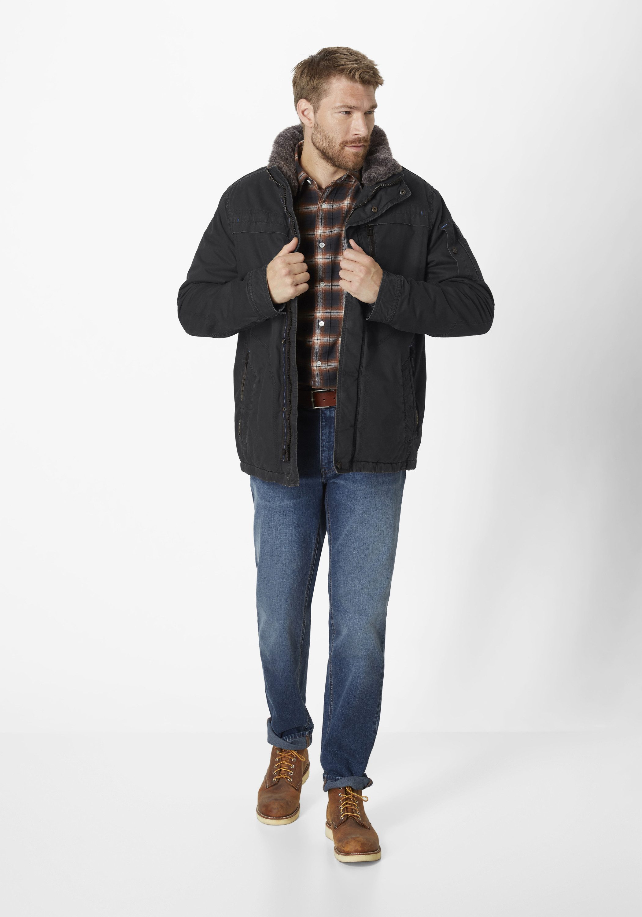 Redpoint Winterjacke KEV Modern Fit Baumwolljacke