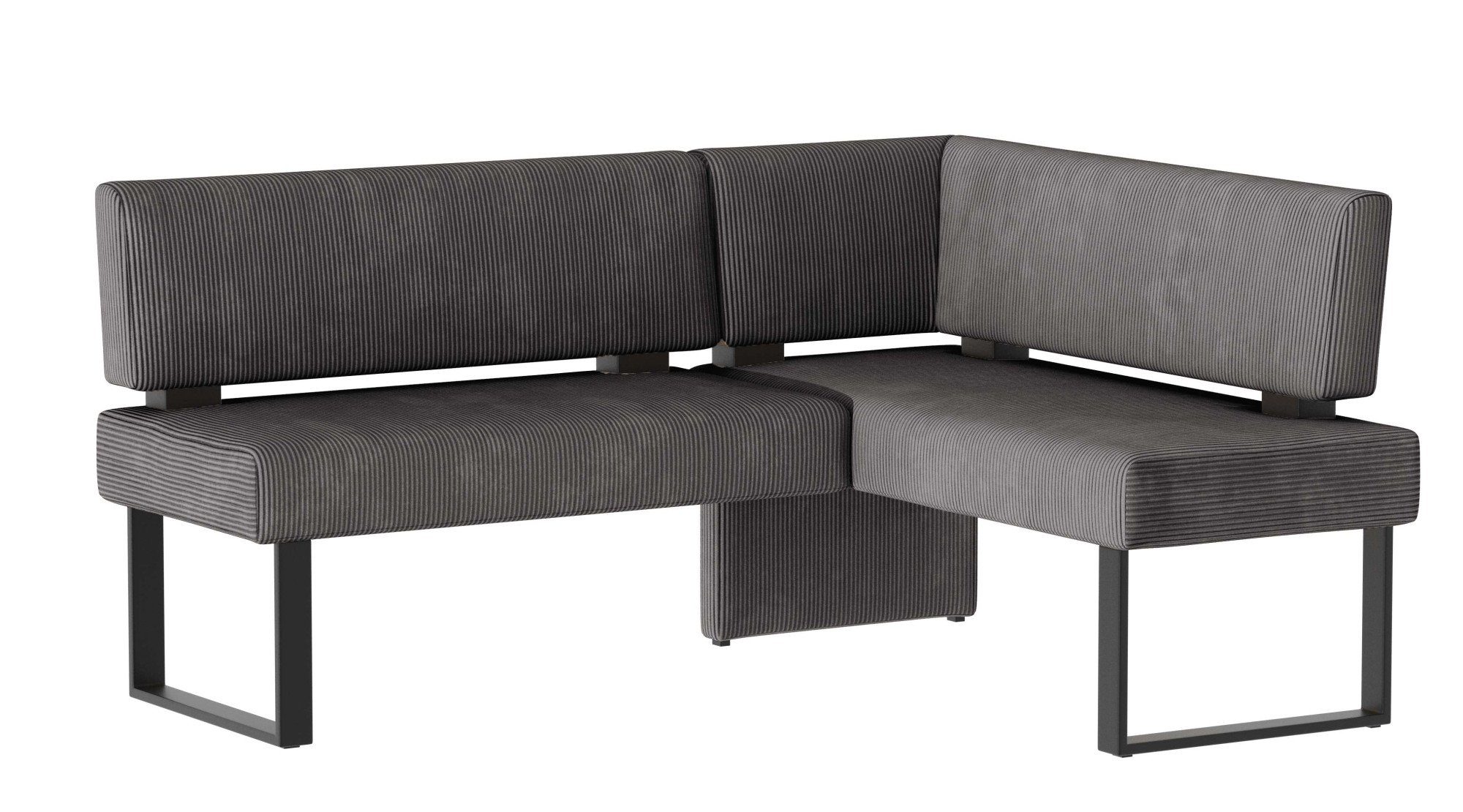 OTTO home Eckbank Oliver mit Metallgestell, Küchenbank, verschiedene Bezüge Cord Esszimmerbank OTTOs Choice