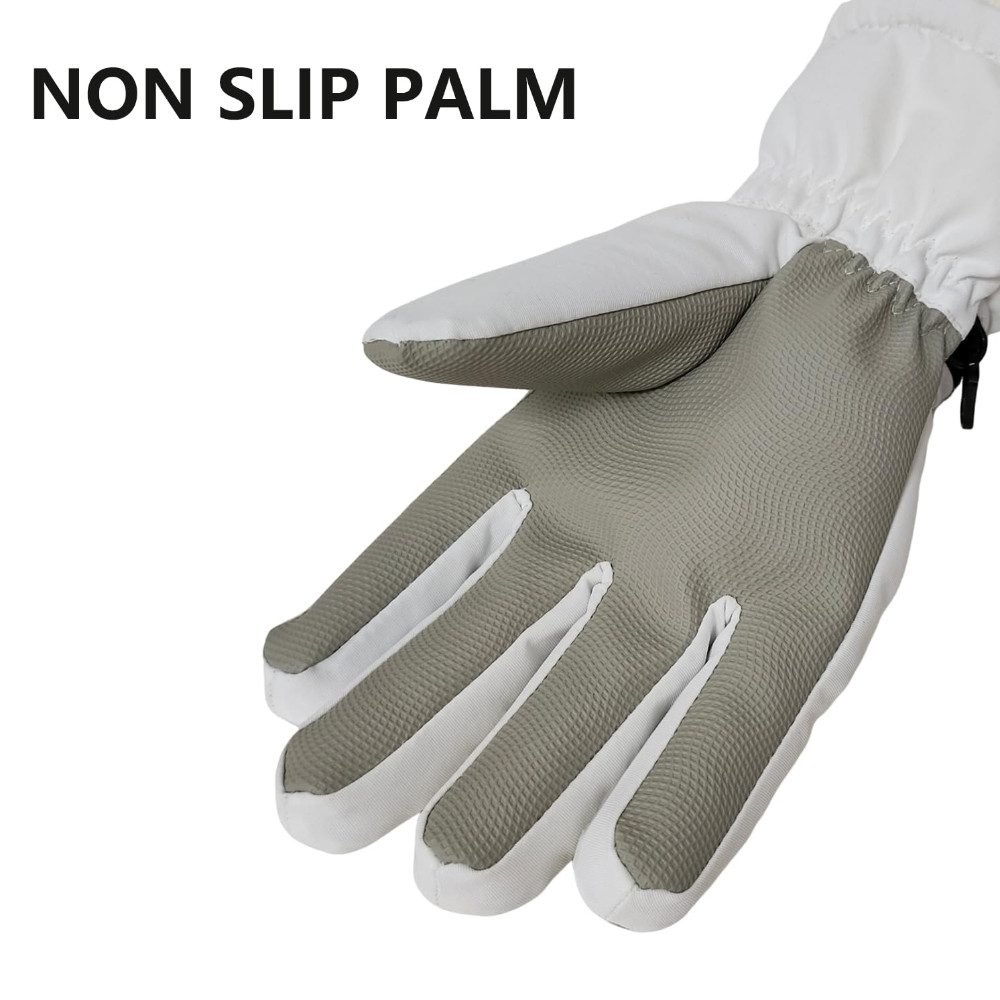 Blusmart Skihandschuhe Männer und Frauen Winter-Ski- und Schneehandschuhe (Warm und wasserdicht, Rutschfeste Touchscreen-Handschuhe) Für Gehen, Reiten, Laufen, Sport, Skifahren