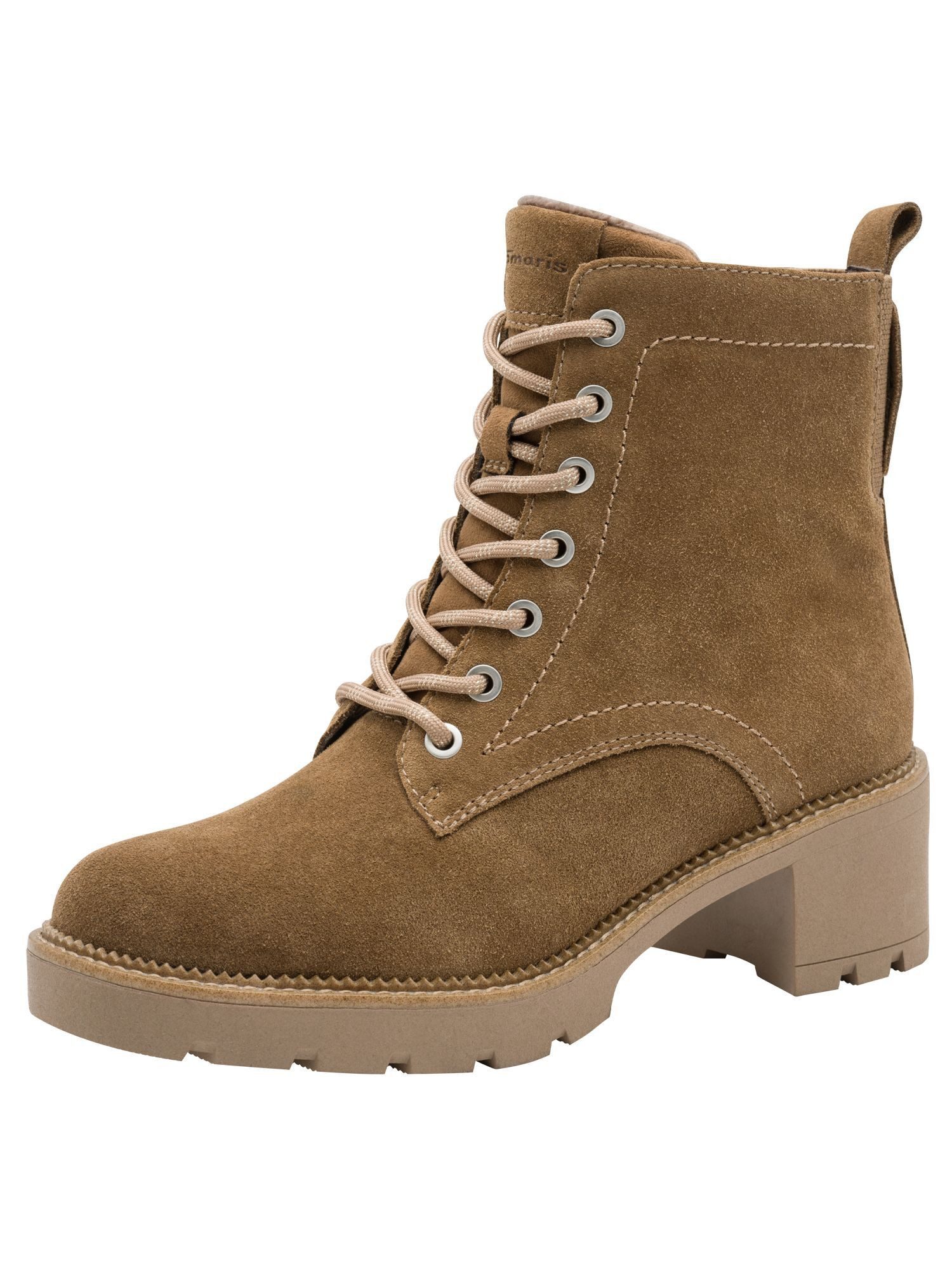 WIDE FIT Easy Stretch, comfortFit, Removable Sock Schnürstiefelette