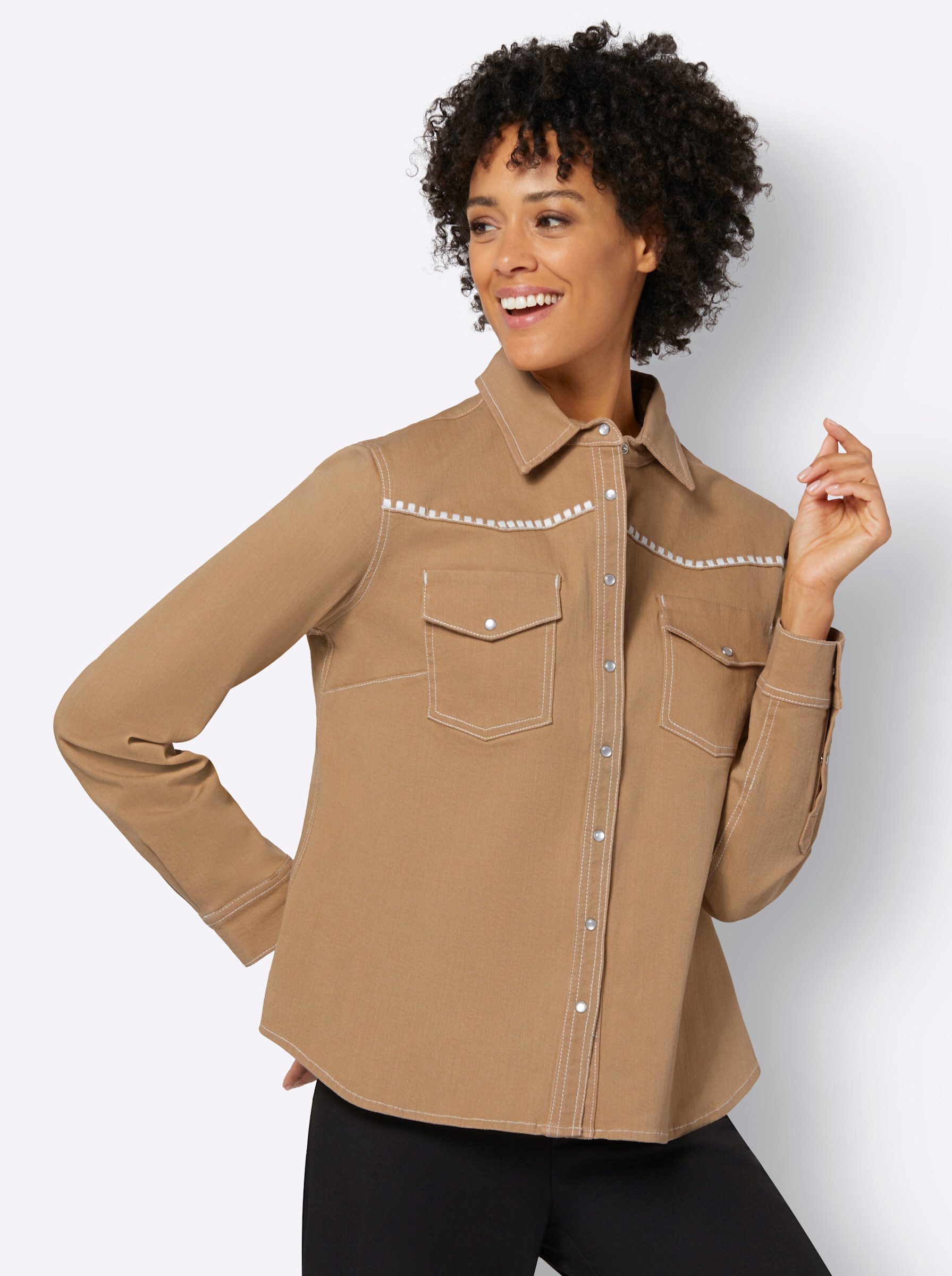 Witt Klassische Bluse Hemdbluse . günstig online kaufen