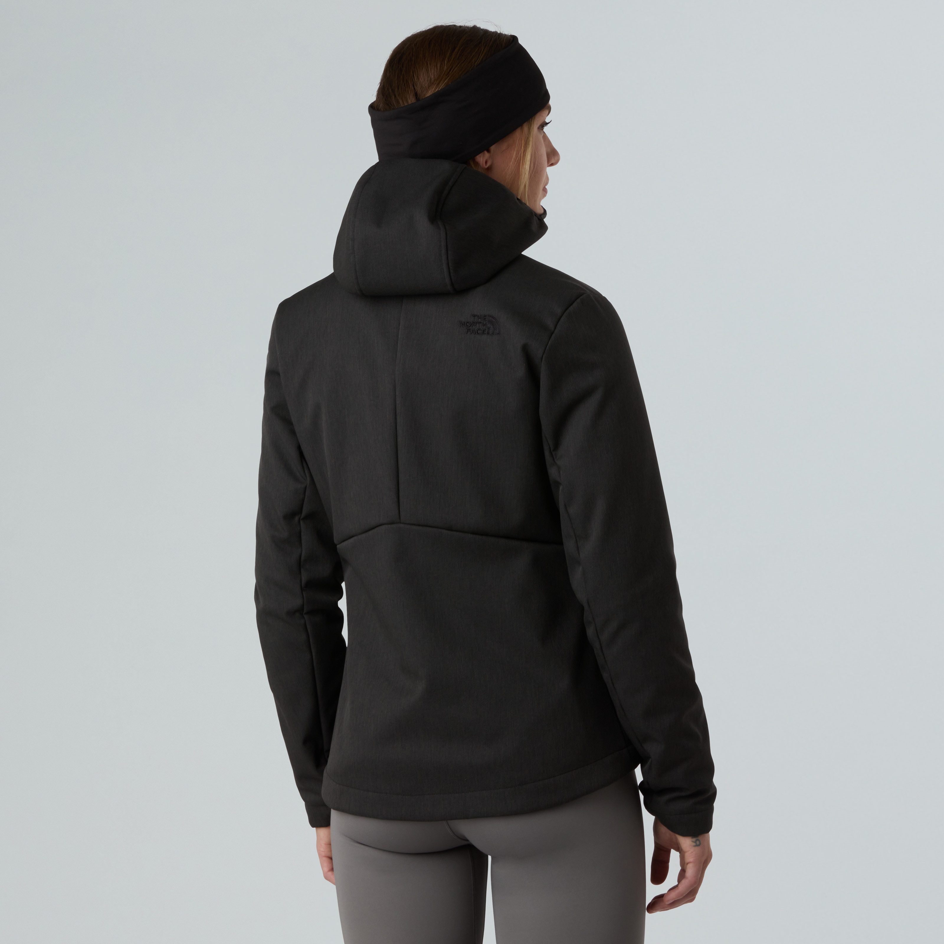 The North Face Funktionsjacke W QUEST HIGHLOFT SOFT SHELL JACKET - EU für Outdoor-Abenteuer, mit elastischen Ärmelbündchen