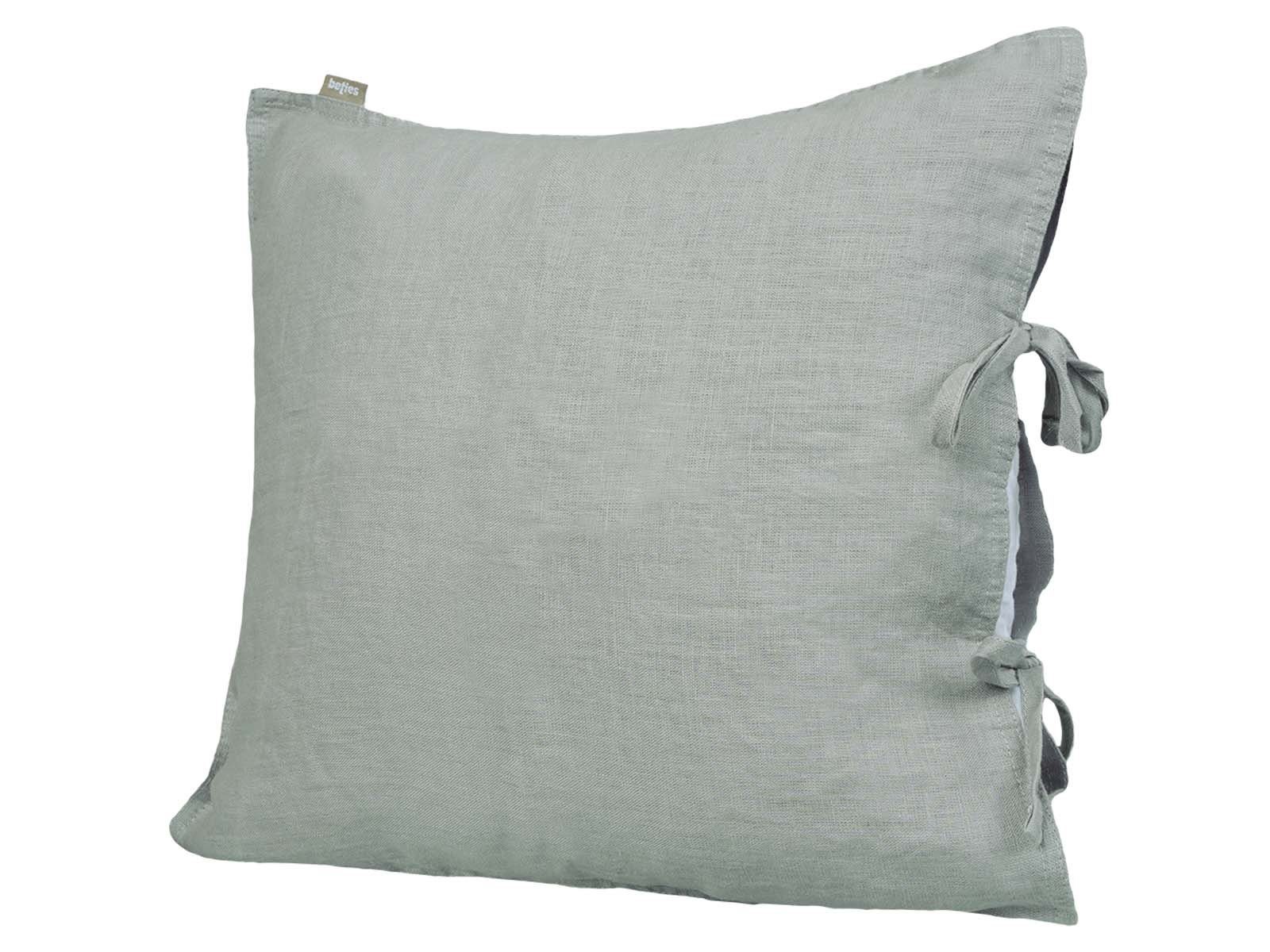 beties Kissenbezug Leinen, (1 Stück), Leinen Kissenhülle ca. 40x40 cm Natur günstig online kaufen