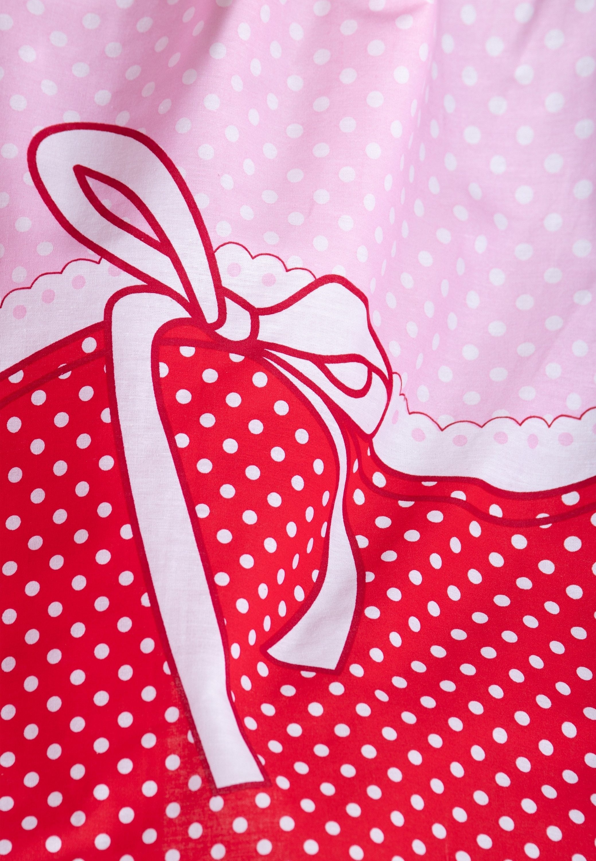 QueenKerosin Sommerkleid mit Polka Dots
