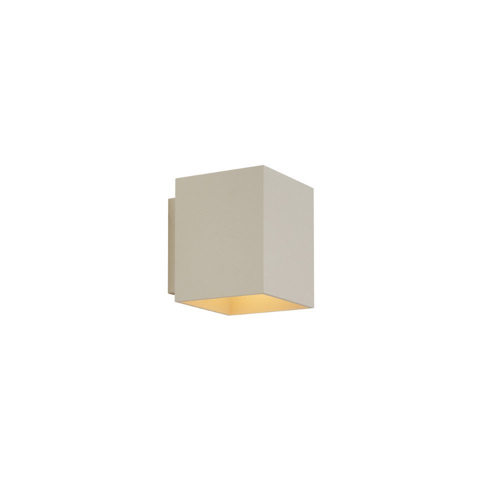 Qazqa Wandleuchte Sola, ohne Leuchtmittel, G9, Beige, Modern, Aluminium, 1- günstig online kaufen