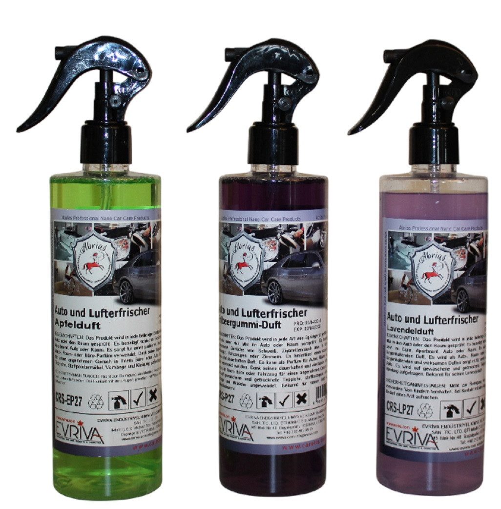 Raumduft Auto und Raumduft Verschiedene Lufterfrischer 400ml Spray Parfum