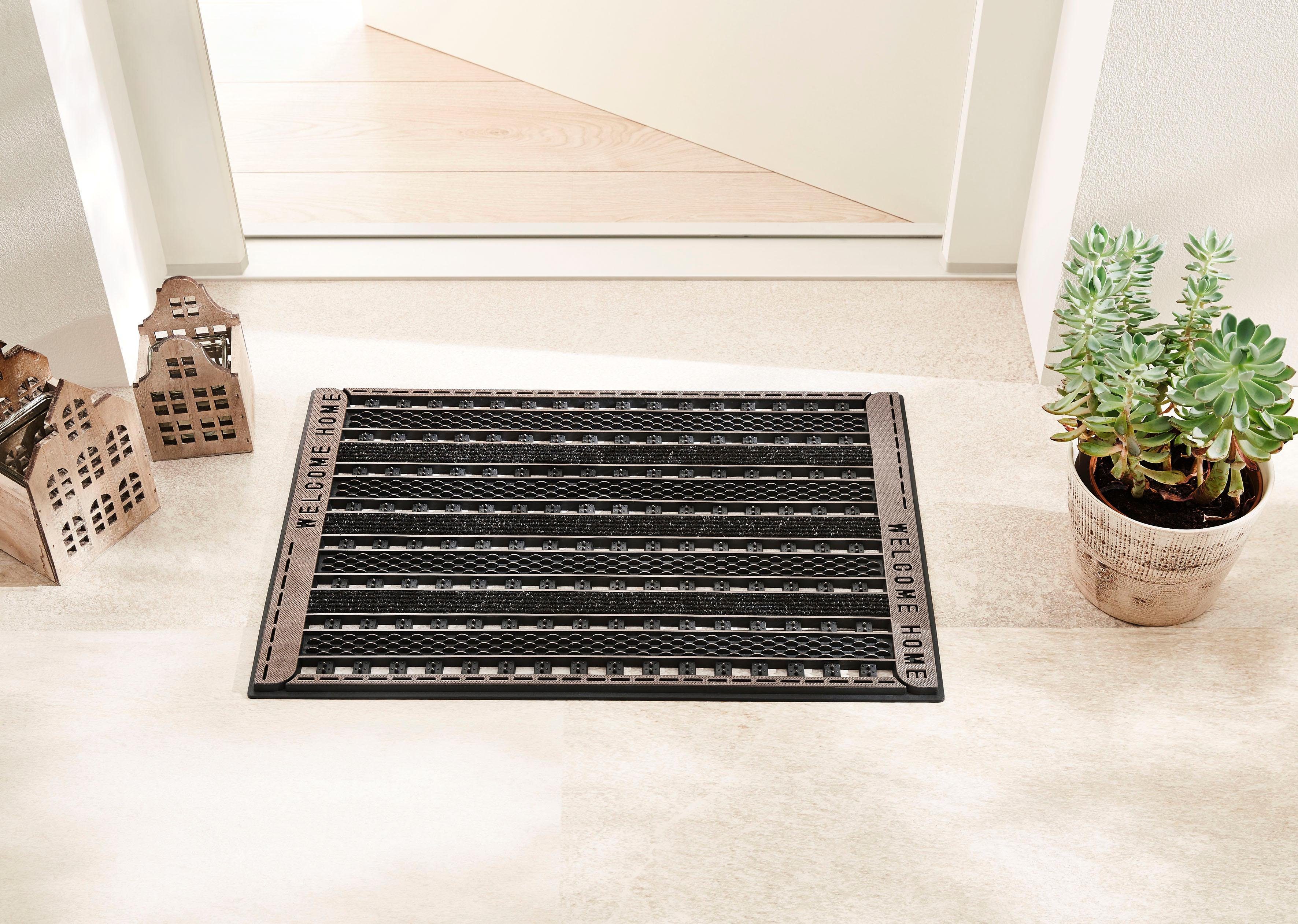 Home2Fashion Fußmatte GC Clean Griddie, rechteckig, günstig online kaufen