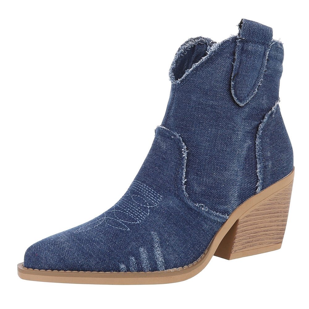 Ital-Design Damen Cowboyboots Western Westernstiefelette (88843806) günstig online kaufen