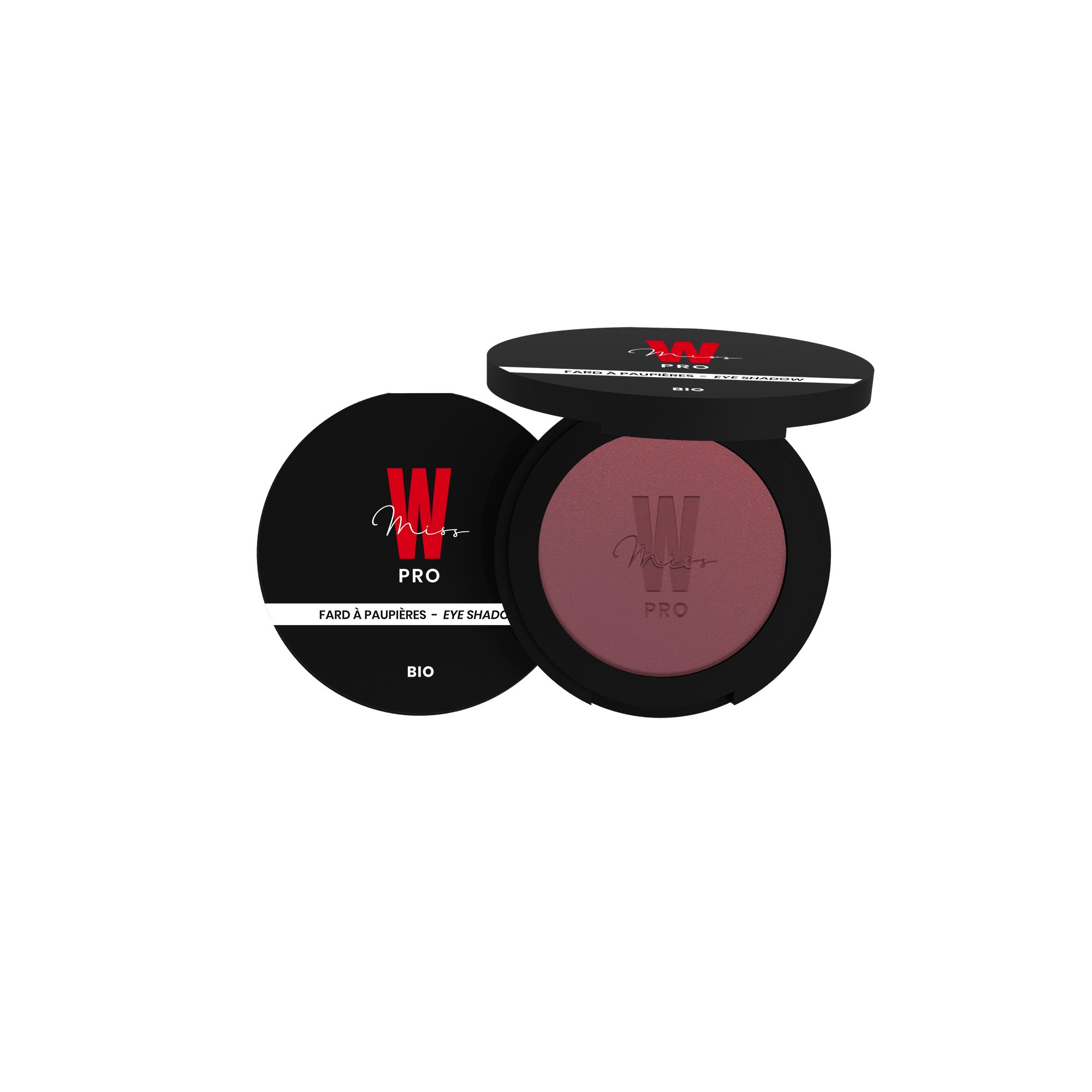 Miss W Pro Lidschatten Vegan & Glutenfrei, glamouröses und natürliches Augen Make Up