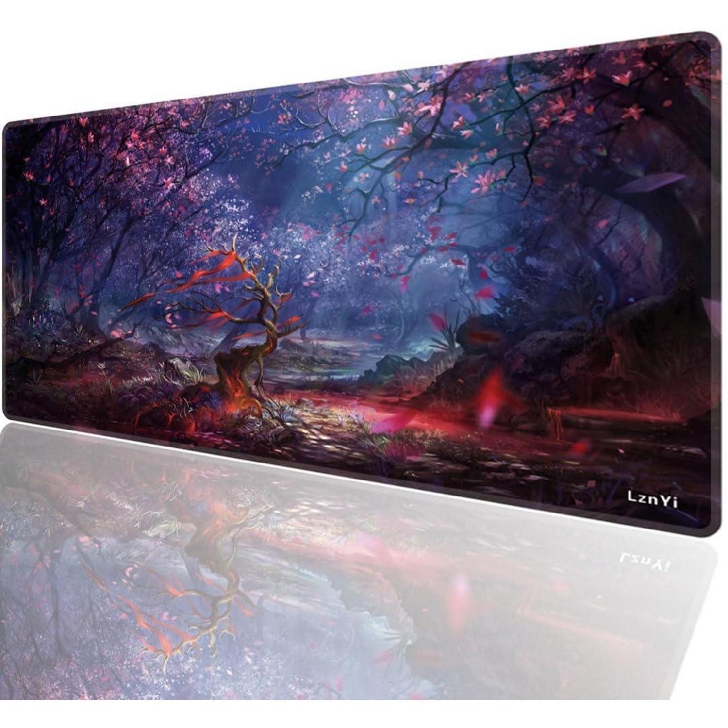 LuxusKollektion Gaming Mauspad Mauspad 60x30 genäht rutschfest LznYi (1-St)
