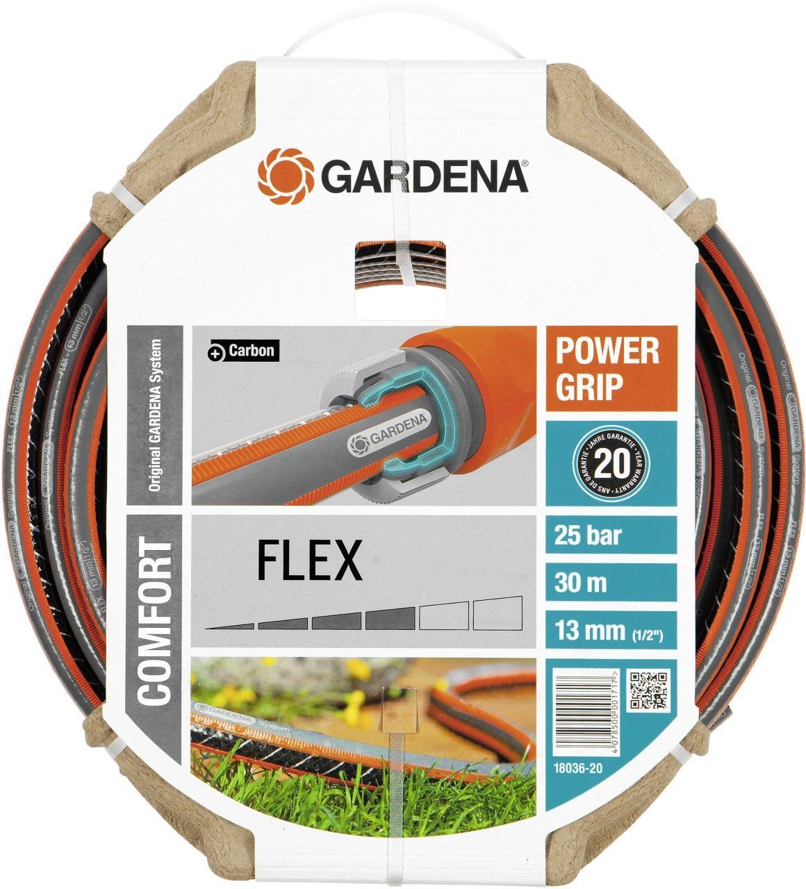 GARDENA Wischwasserschlauch Gardena Schlauch Comfort Flex 30 m 13 mm (1/2)