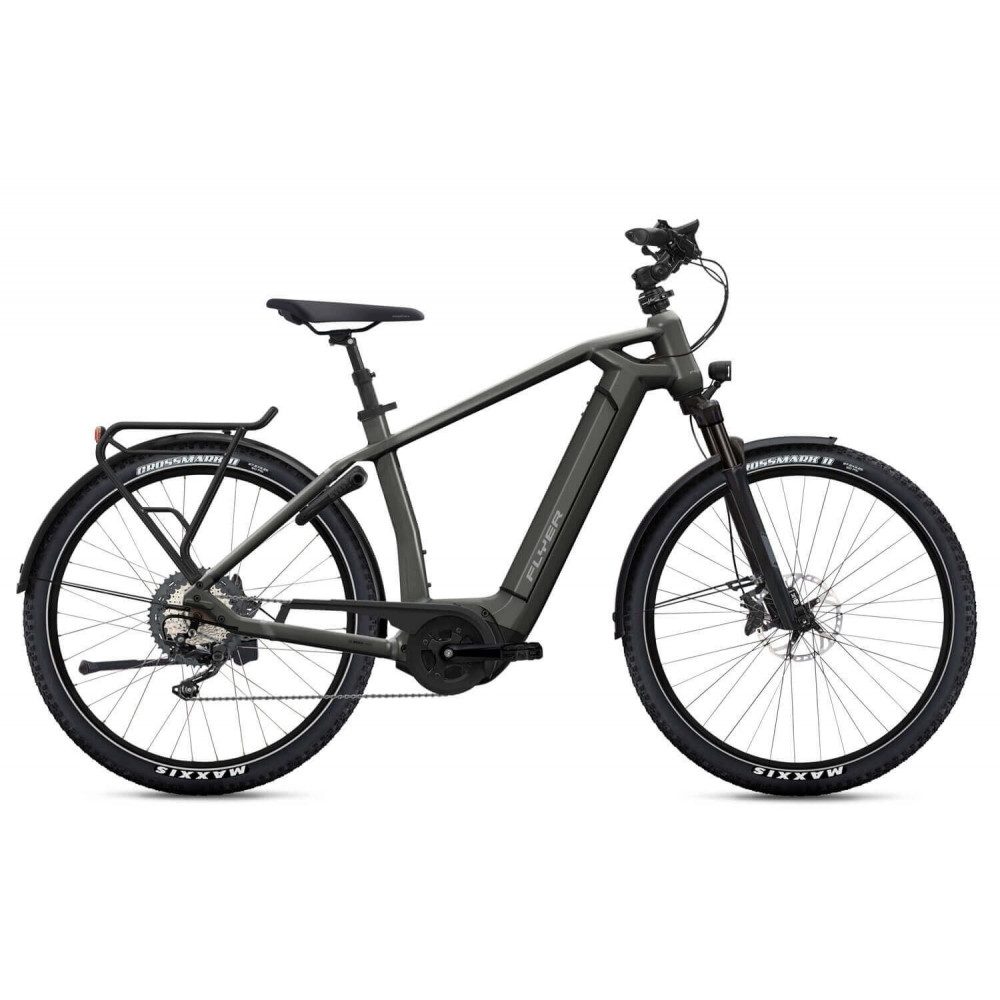 FLYER E-Bike Gotour6 7.12 XC Herren Trekkingbike Anthrazit