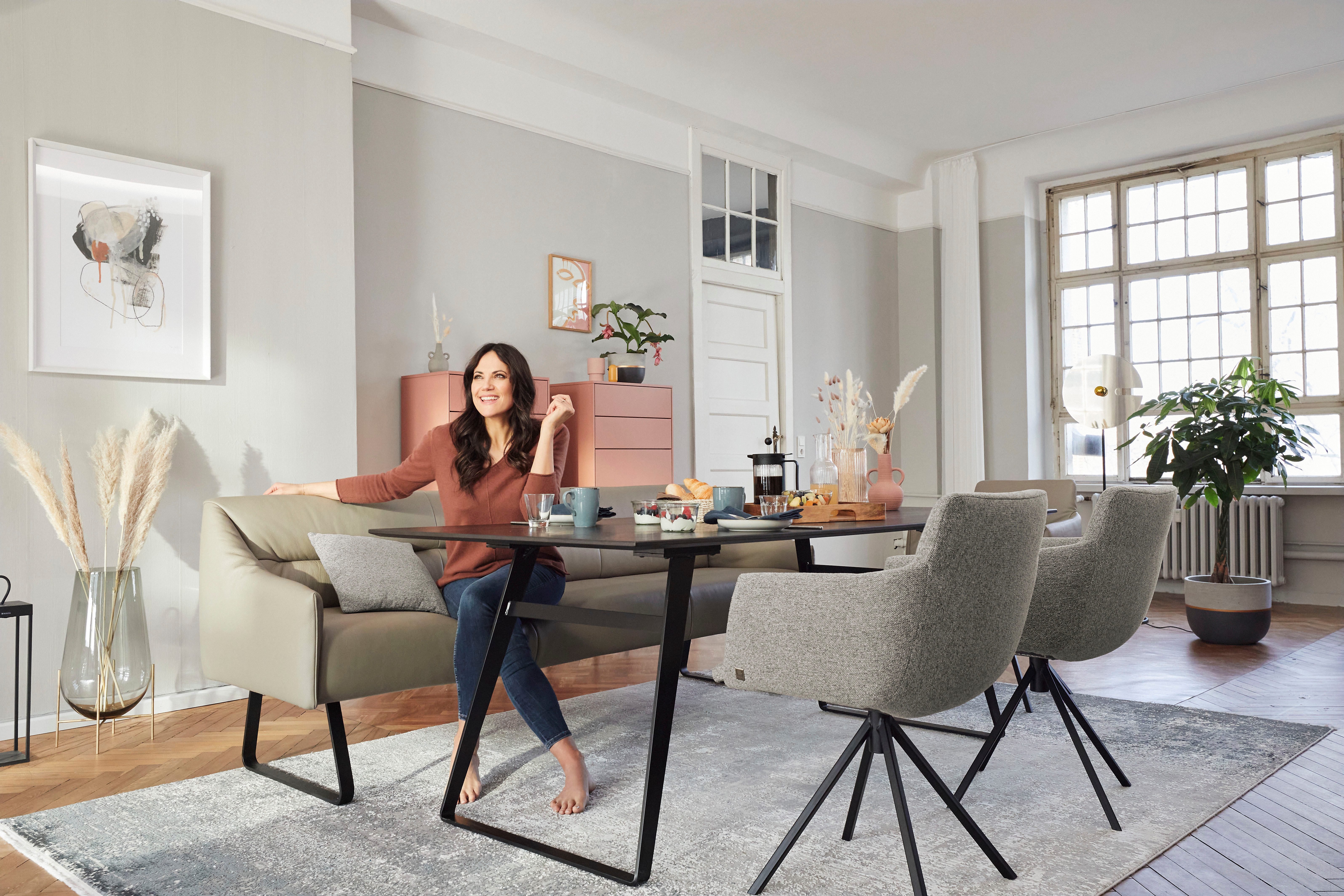 Musterring Polsterstuhl "JustB SP500" () 1 Stk.mit Armlehne, wahlweise mit günstig online kaufen