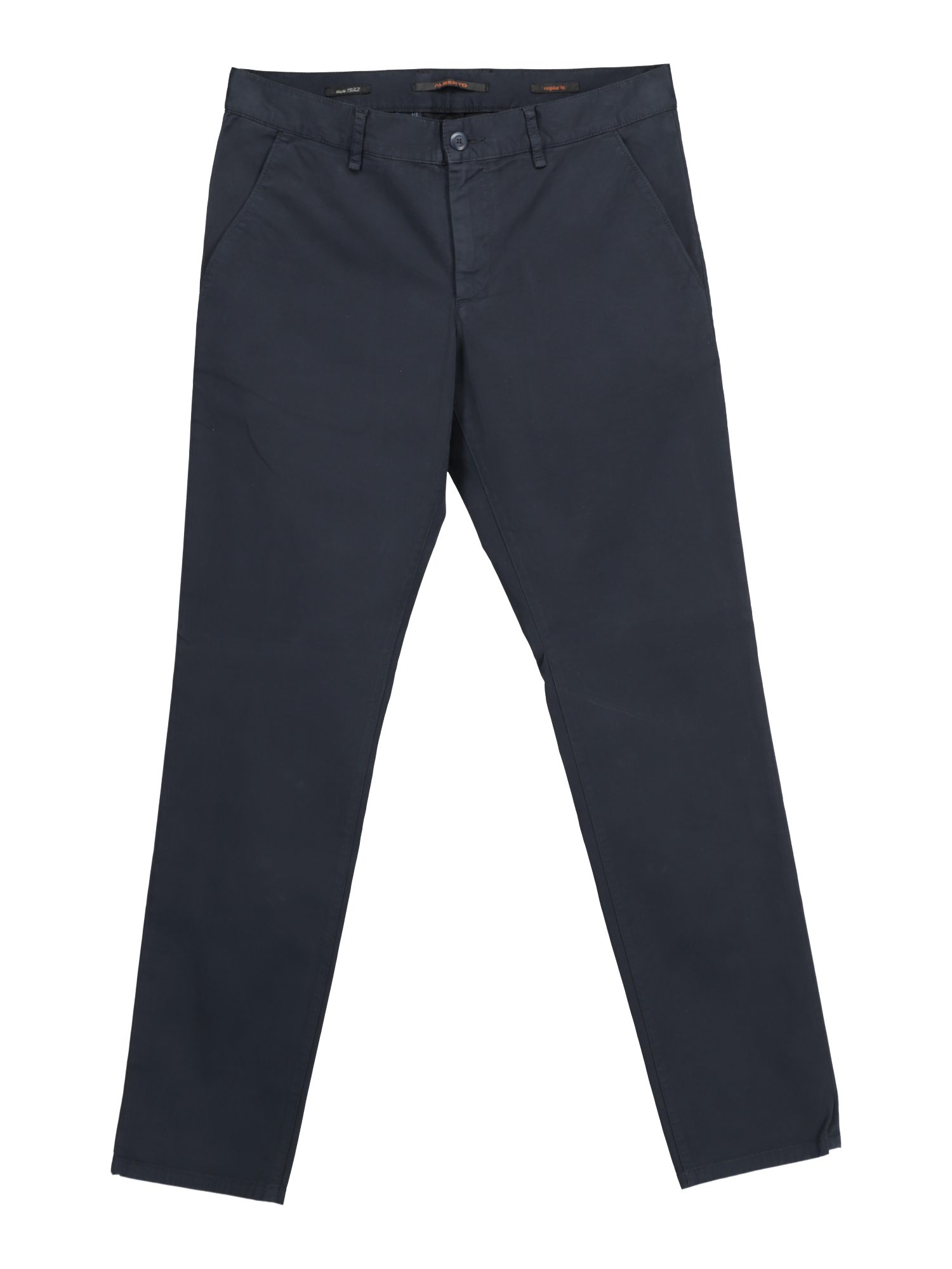 Alberto Stoffhose blau,Casual,Baumwolle,Unifarben,Regular Fit,Mittel