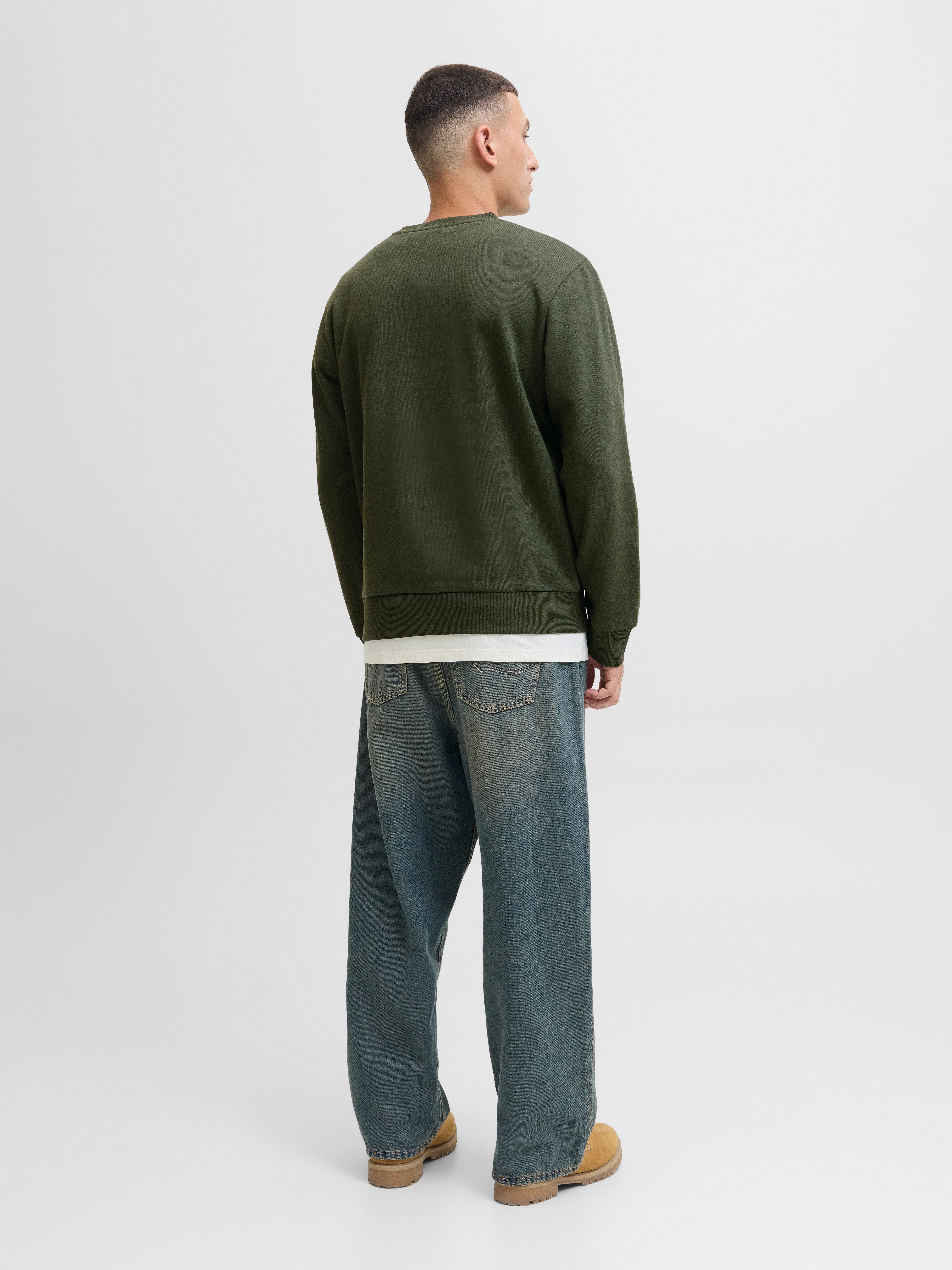 Jack & Jones Sweater JJPAN SWEAT CREW NECK
