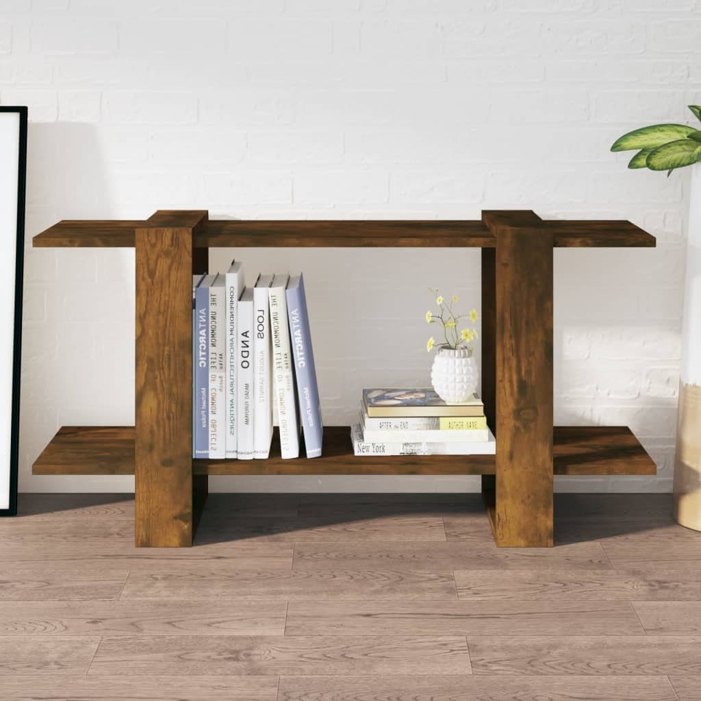 Holzwerkstoff furnicato cm Räuchereiche 100x30x51 Bücherregal