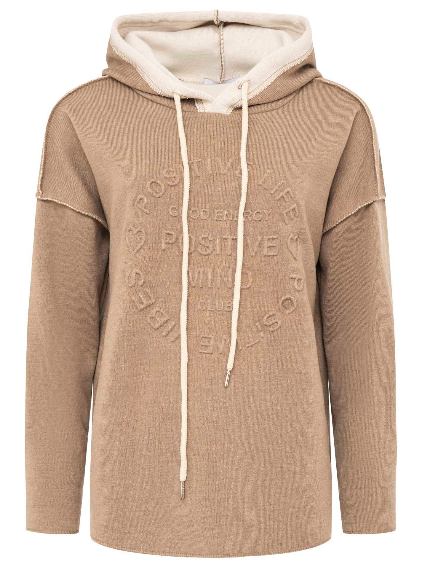 Zwillingsherz Hoodie "Positive Mind"