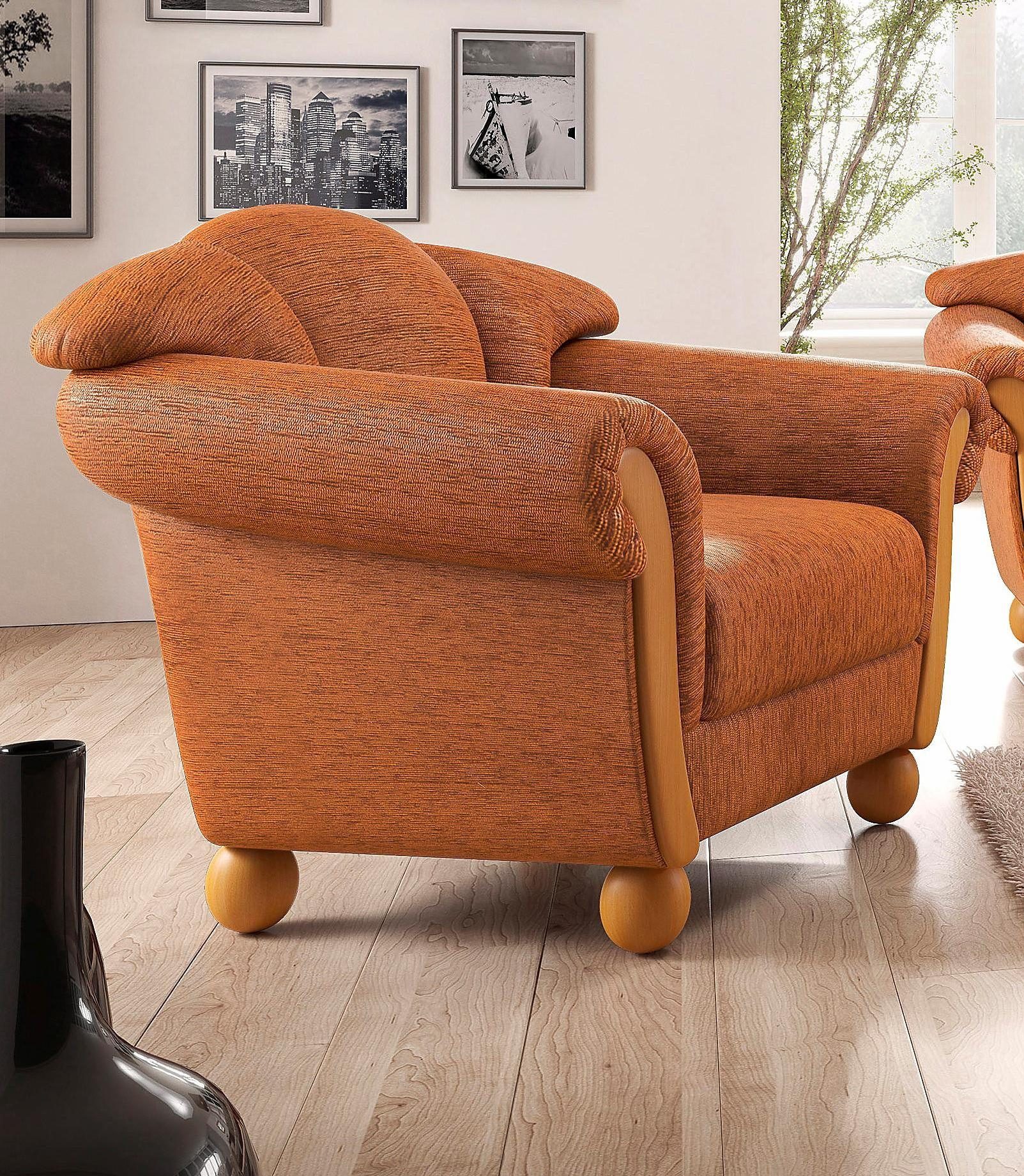 Home affaire Sessel Milano, Loungesessel günstig online kaufen