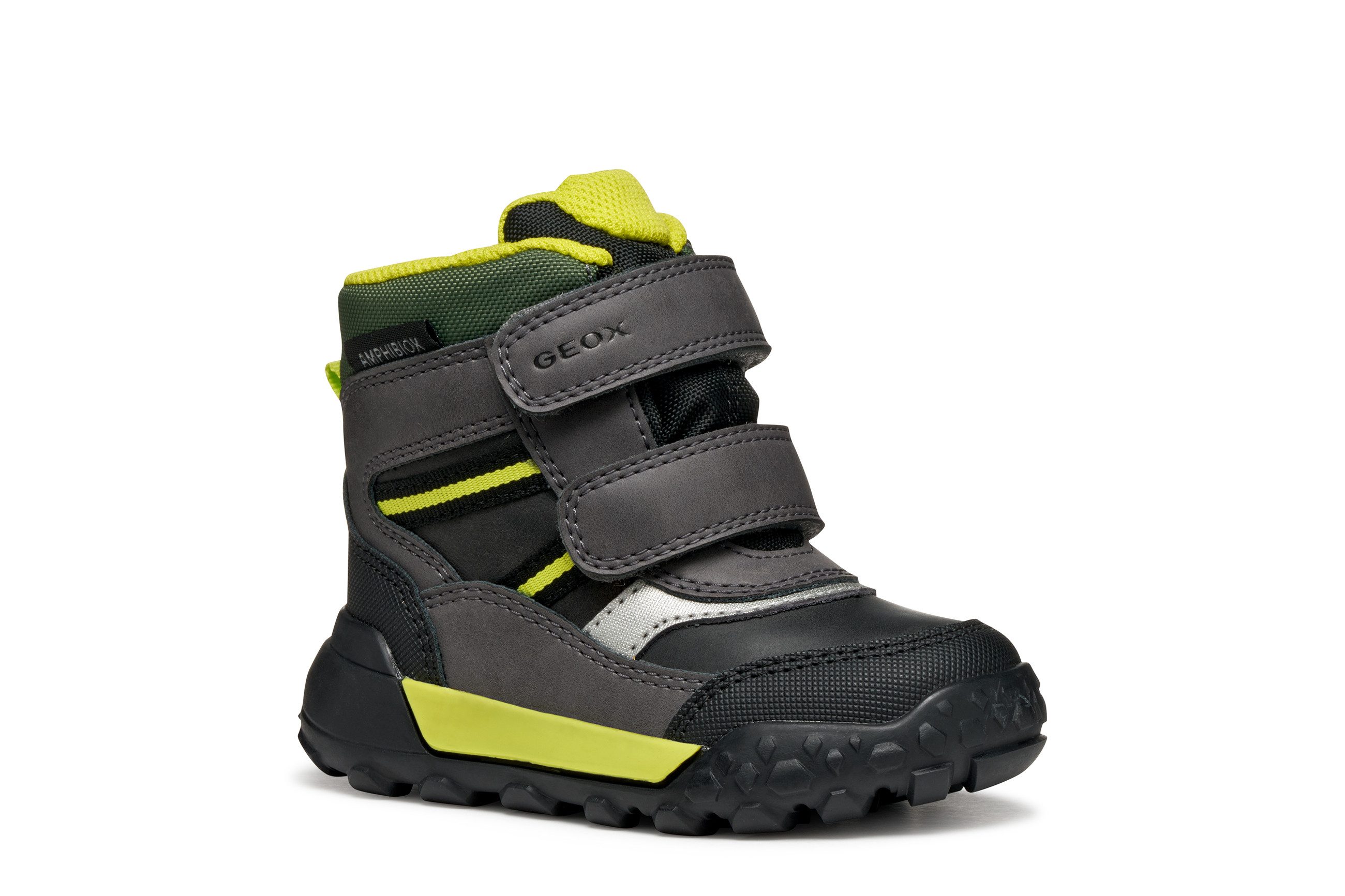 Geox B TREKKYUP BOY B ABX Winterboots Winterstiefel mit Warmfutter, Größenschablone zum Download