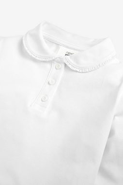Next Langarm-Poloshirt Langärmelige Jersey-Oberteile, 2er-Pack (2-tlg)