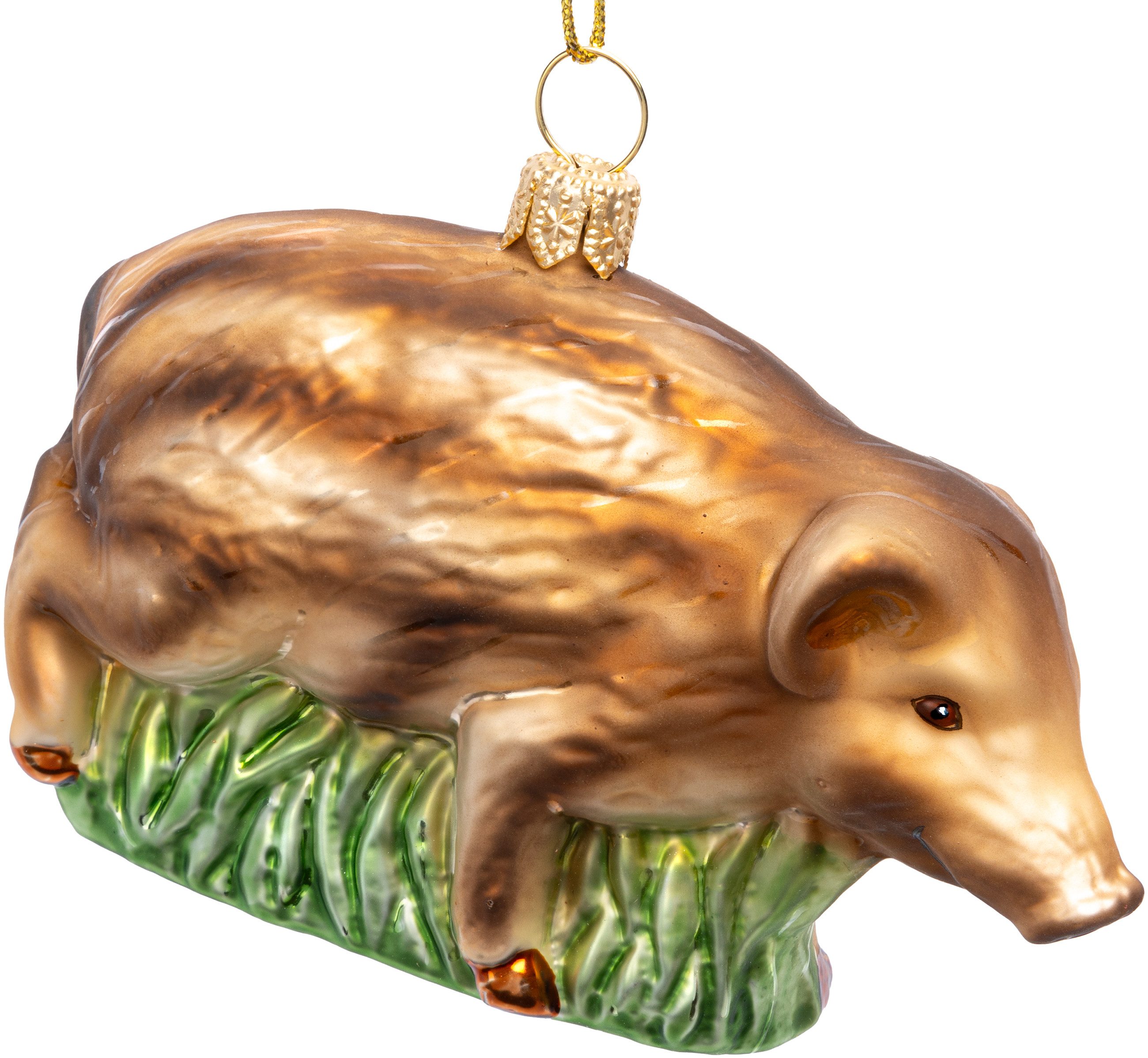 SIKORA Christbaumschmuck Frischling Besondere Weihnachtskugel Glas Figur An günstig online kaufen