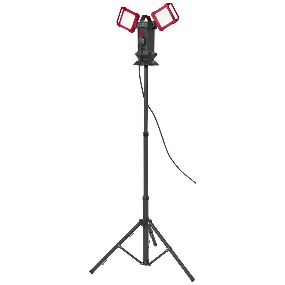 TOOLCRAFT Точечные светильники LED-Baustrahler inkl Stativ, Höhenverstellbar, Leuchtenschirm einstellbar, Mit Tragegriff, Mit USB-