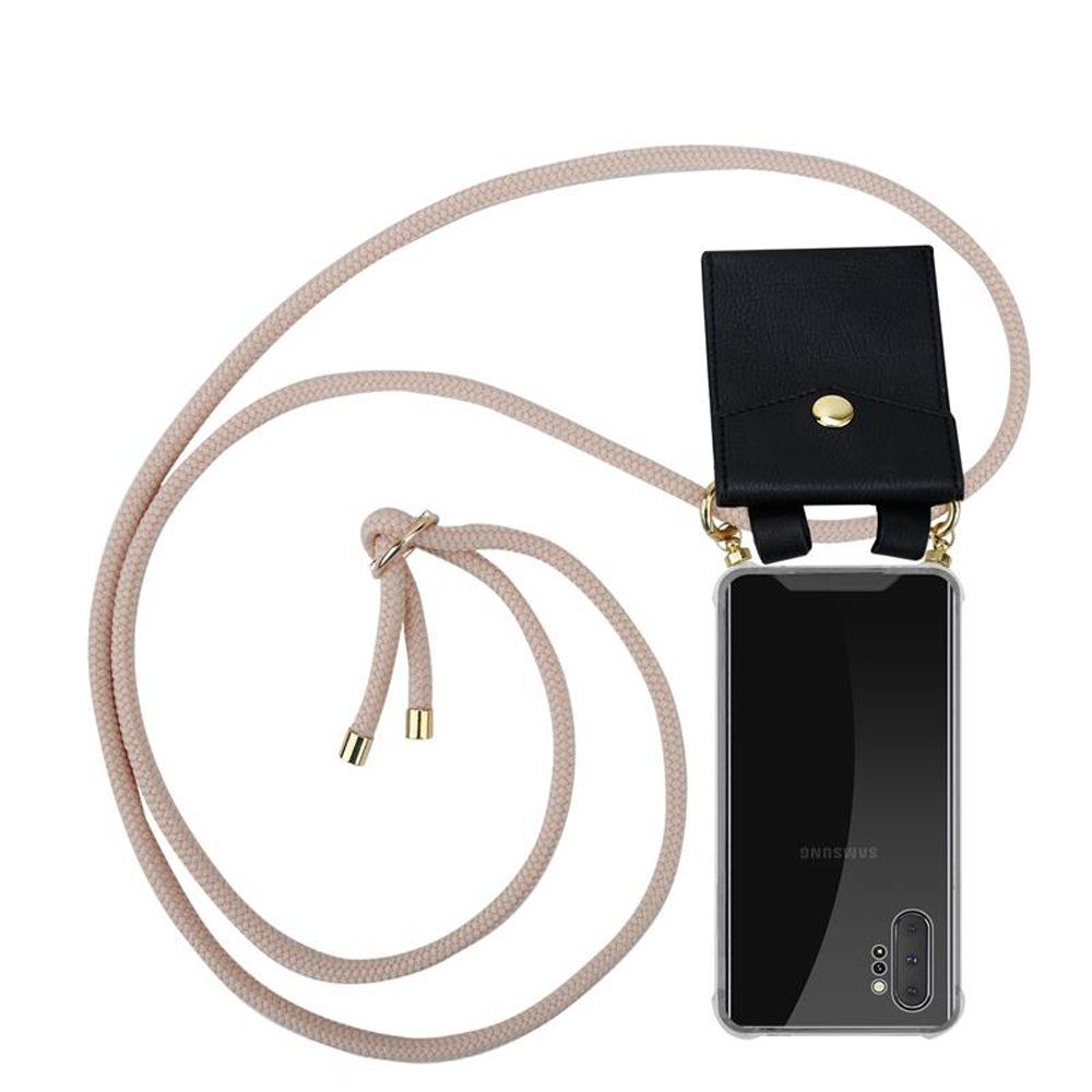 Cadorabo Handyhülle »Hülle für« Samsung Galaxy NOTE 10 PLUS, Handykette  Silikon Necklace Case Cover Umhänge Hülle mit Gold Ringen online kaufen |  OTTO