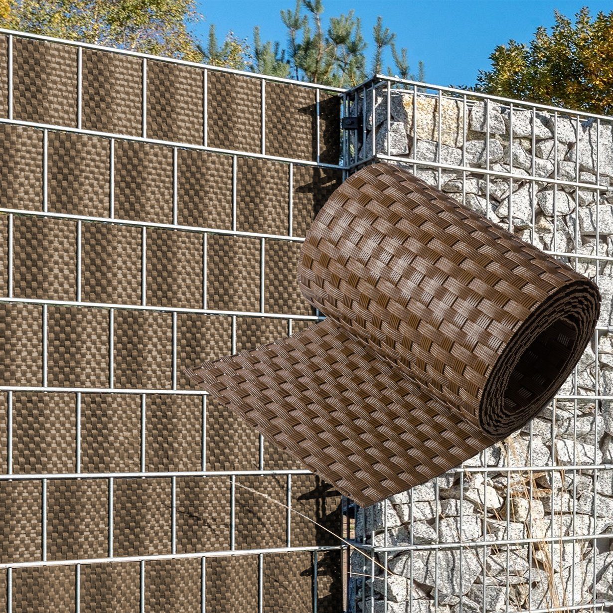 NYVI Sichtschutzstreifen Sichtschutzstreifen Privafence 255x19 cm günstig online kaufen
