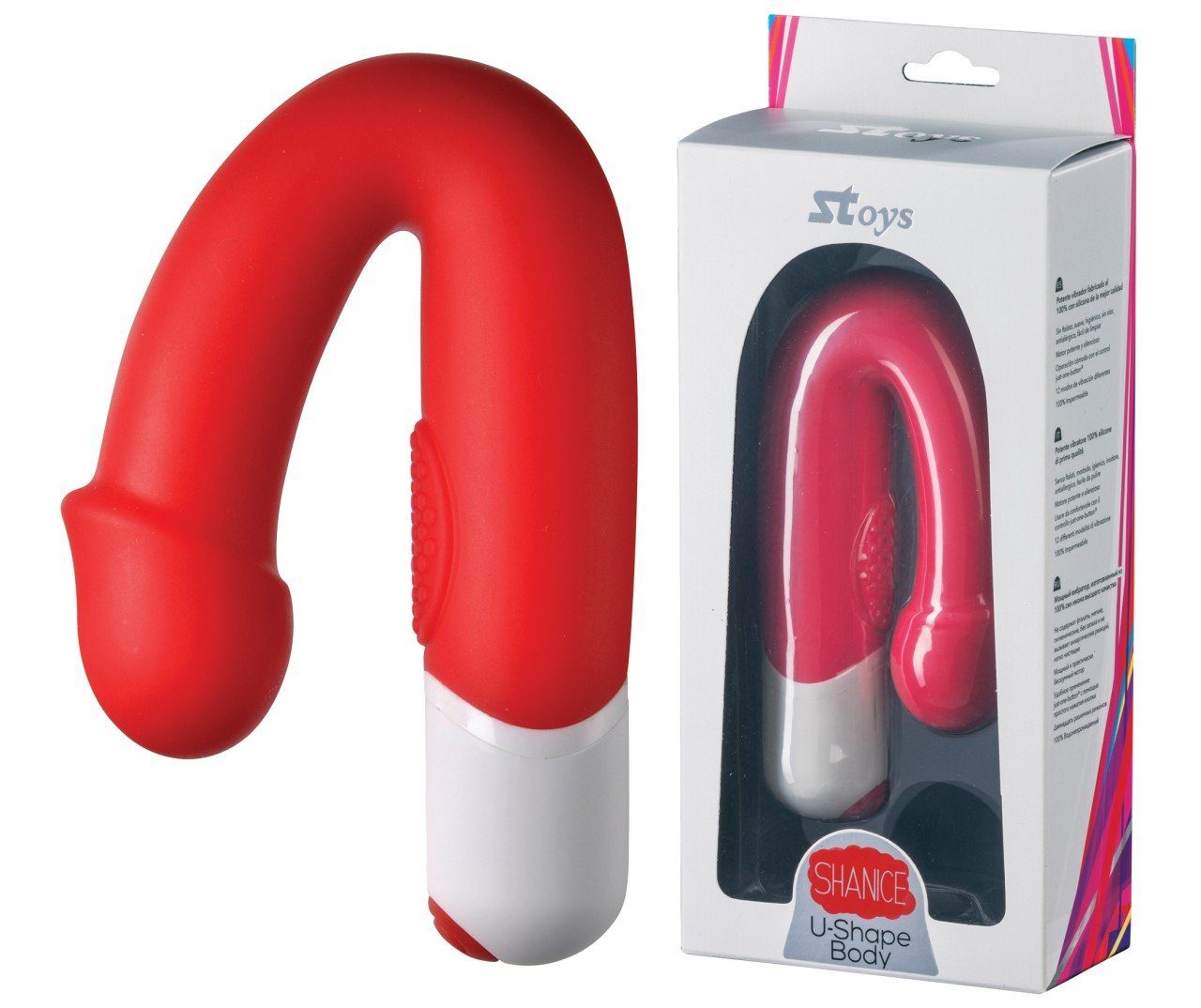 Shanice red Silicone-Vibrator SToys SToys Vibrator