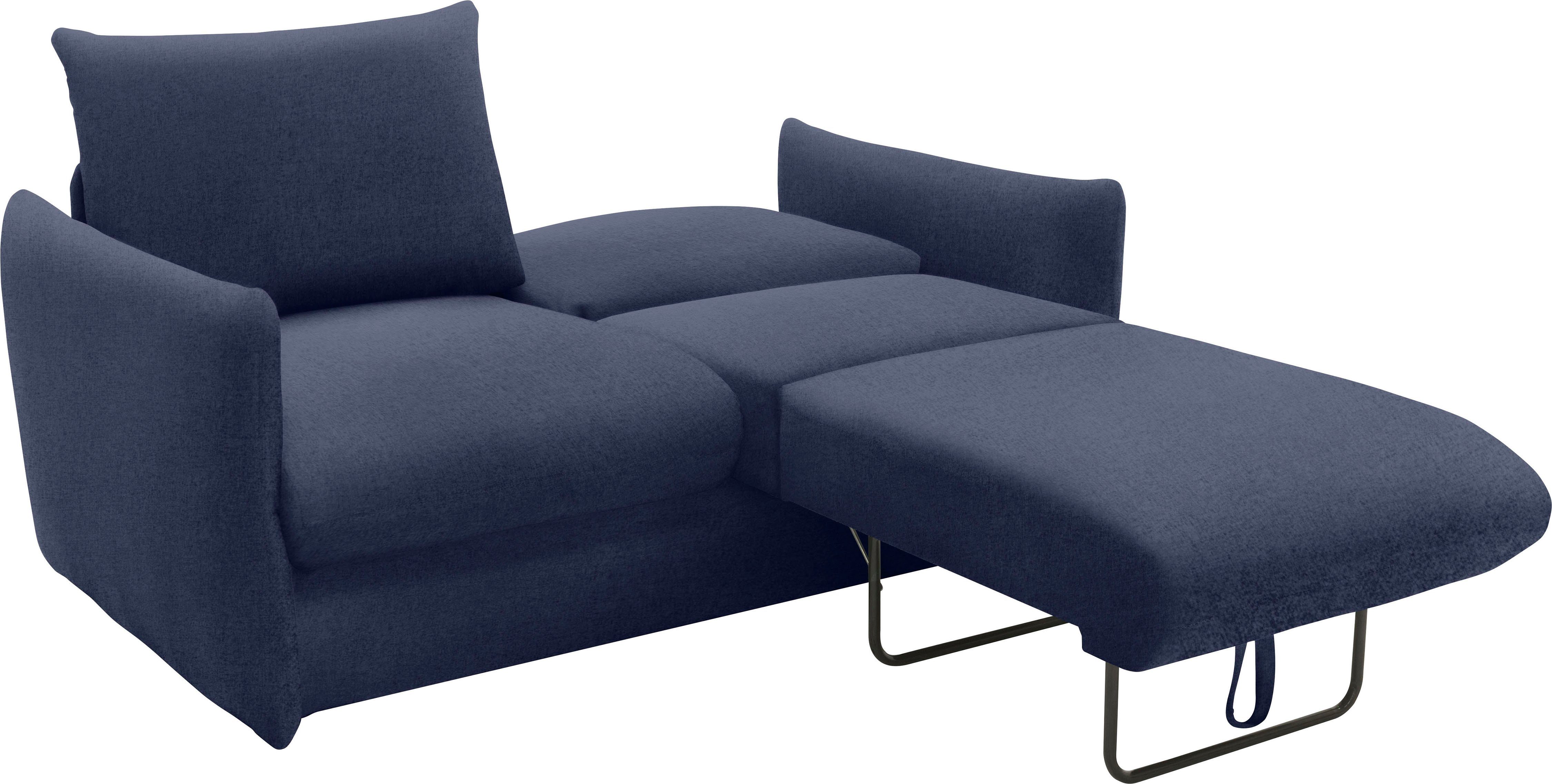DOMO collection Schlafsofa "700023 Schlaffunktion, Federkern, 2-Sitzer, sta günstig online kaufen