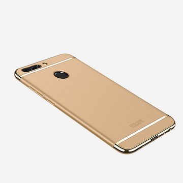 König Design Handyhülle Huawei Honor 9, Huawei Honor 9 Handyhülle Backcover Gold