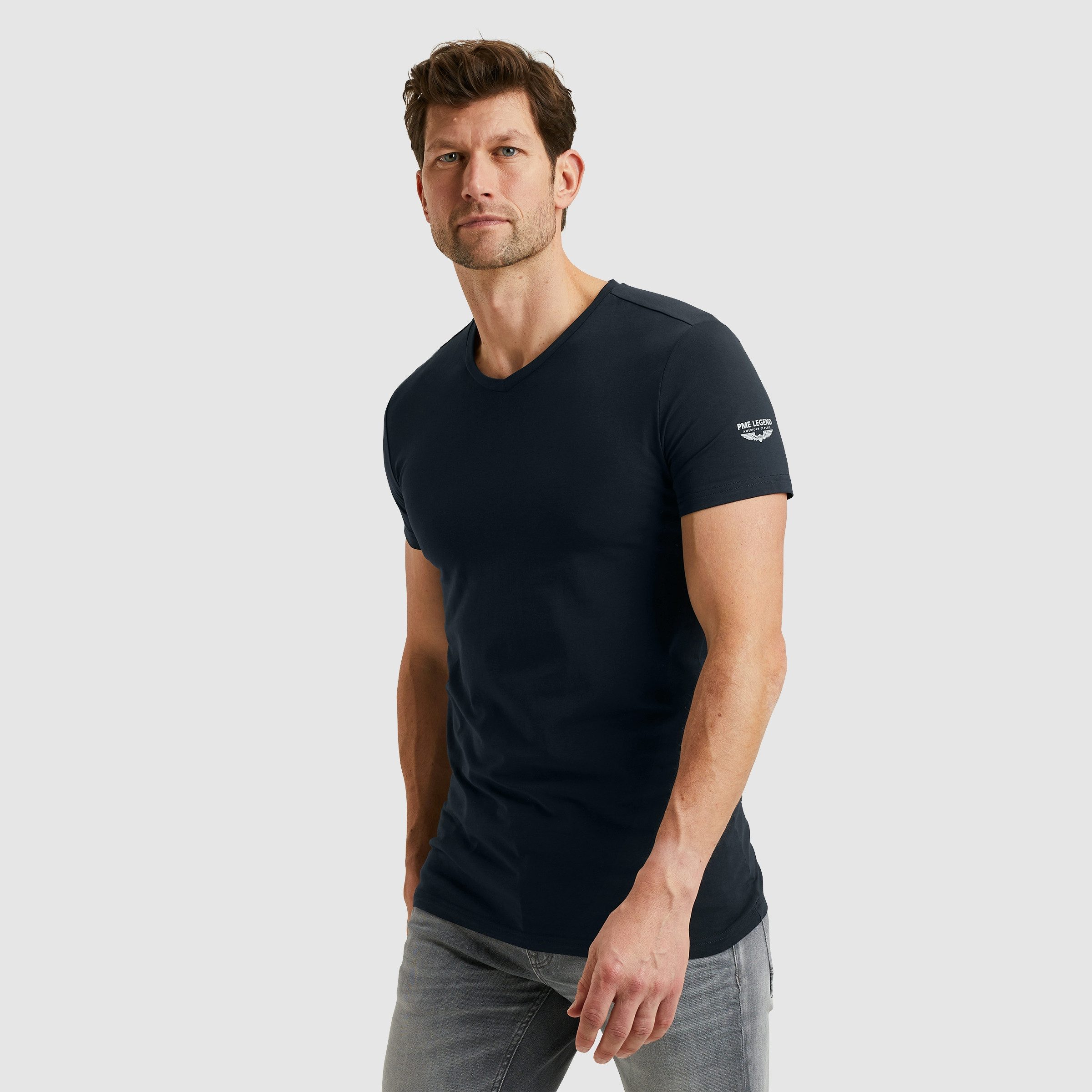 PME LEGEND T-Shirt 2-packbasict-shirt (Packung, 2-tlg., 2)