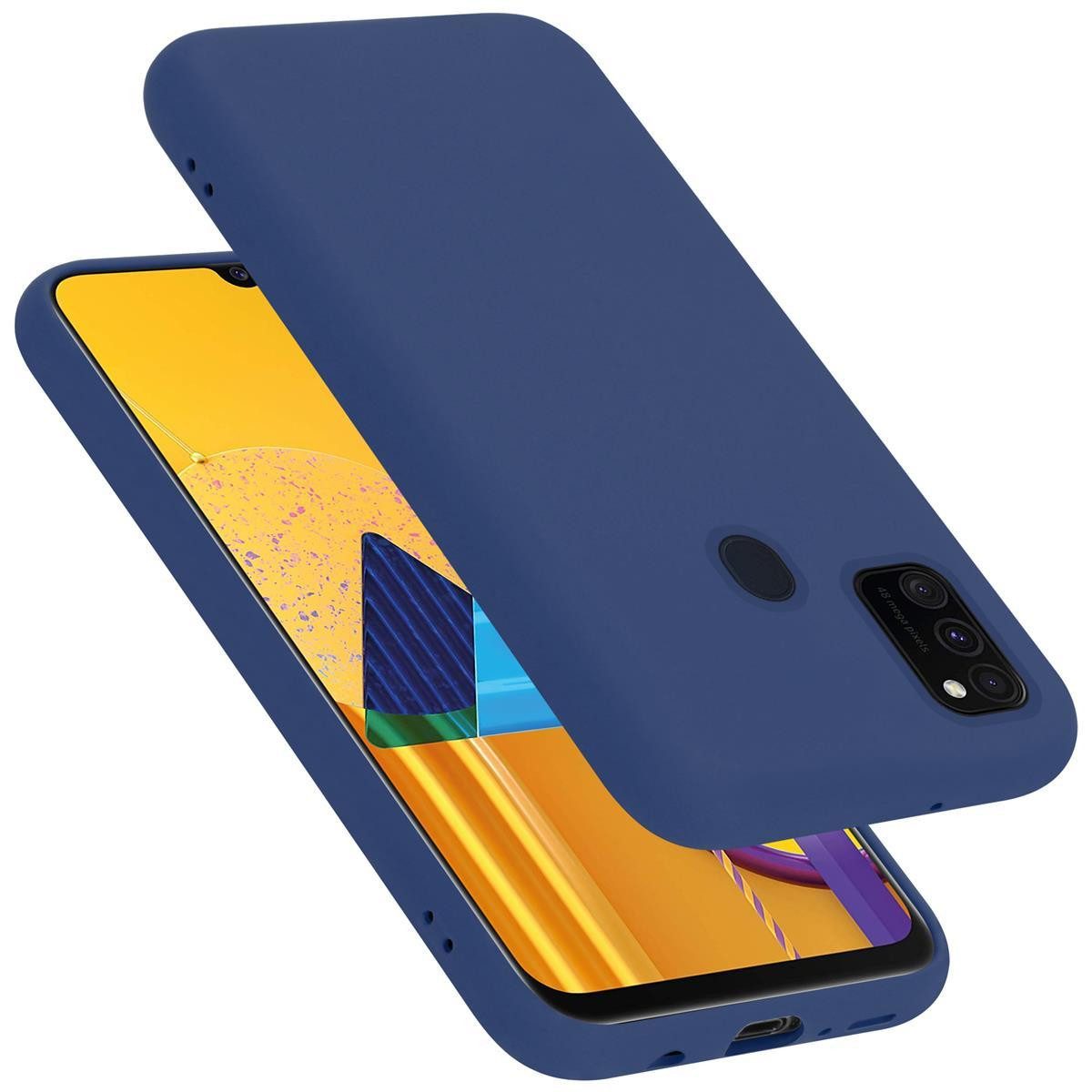 Cadorabo Handyhülle für Samsung Galaxy M21 / M30s Hülle Samsung Galaxy M21 / M30s, Flexible Hülle TPU Silikon Schutzhülle Back Cover Case