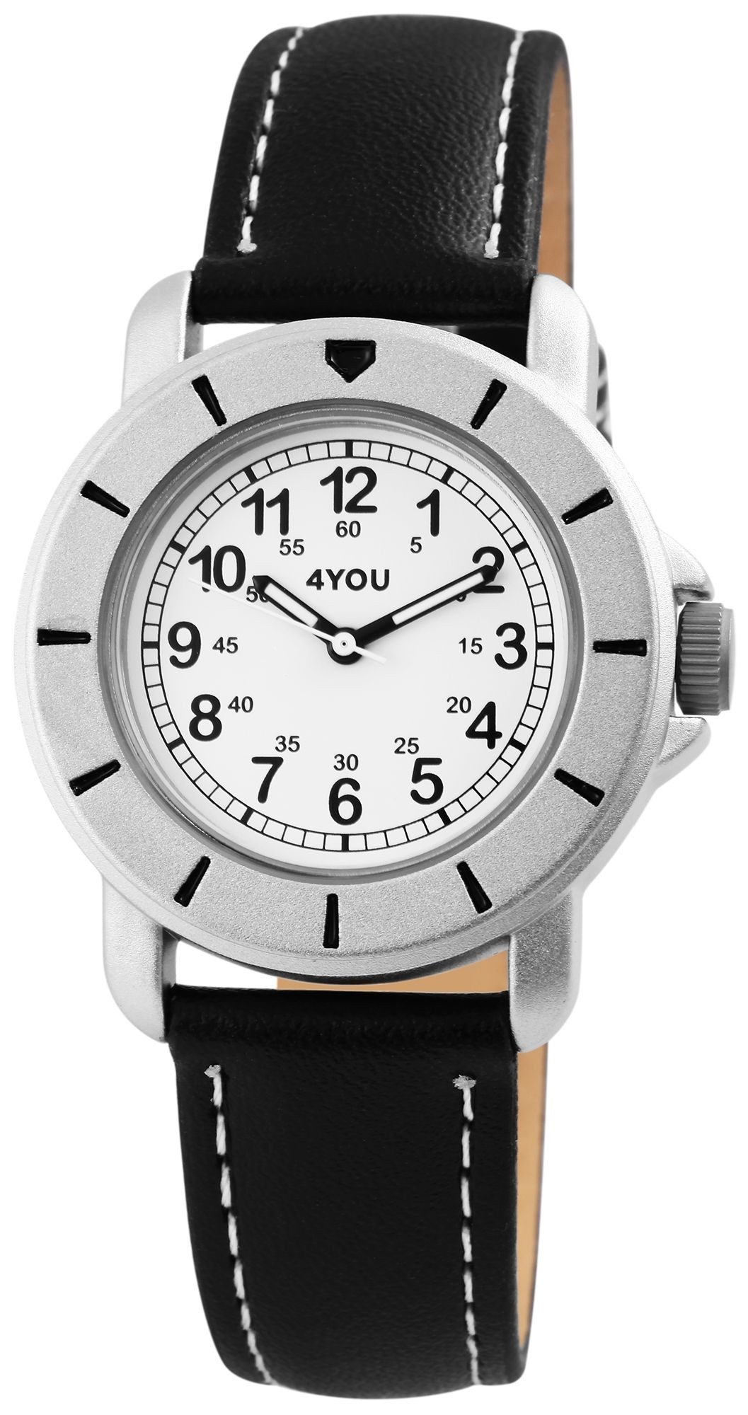 4YOU Quarzuhr 250002000 4You Unisexuhr mit Textilband