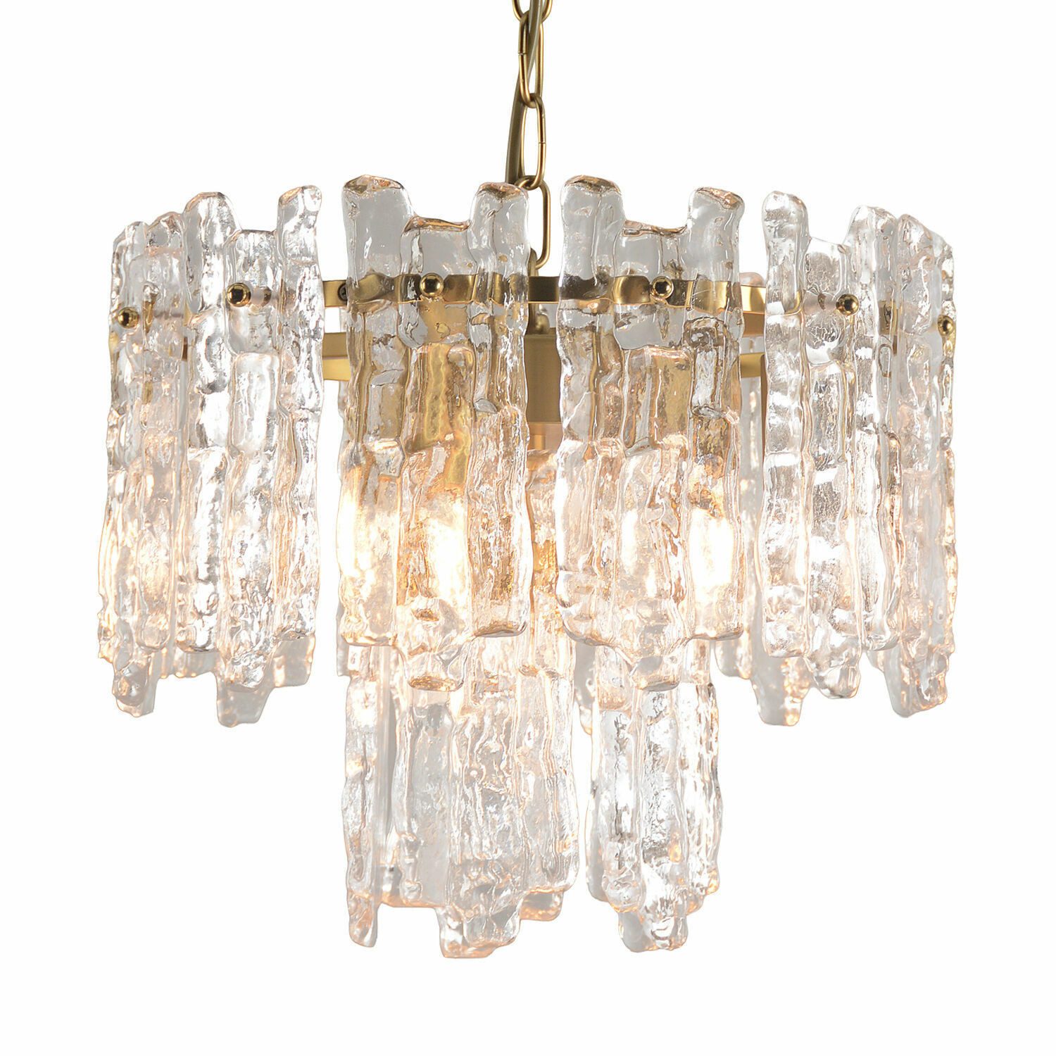 Mirabeau Hängeleuchten Hängelampe Lanziano klar/gold