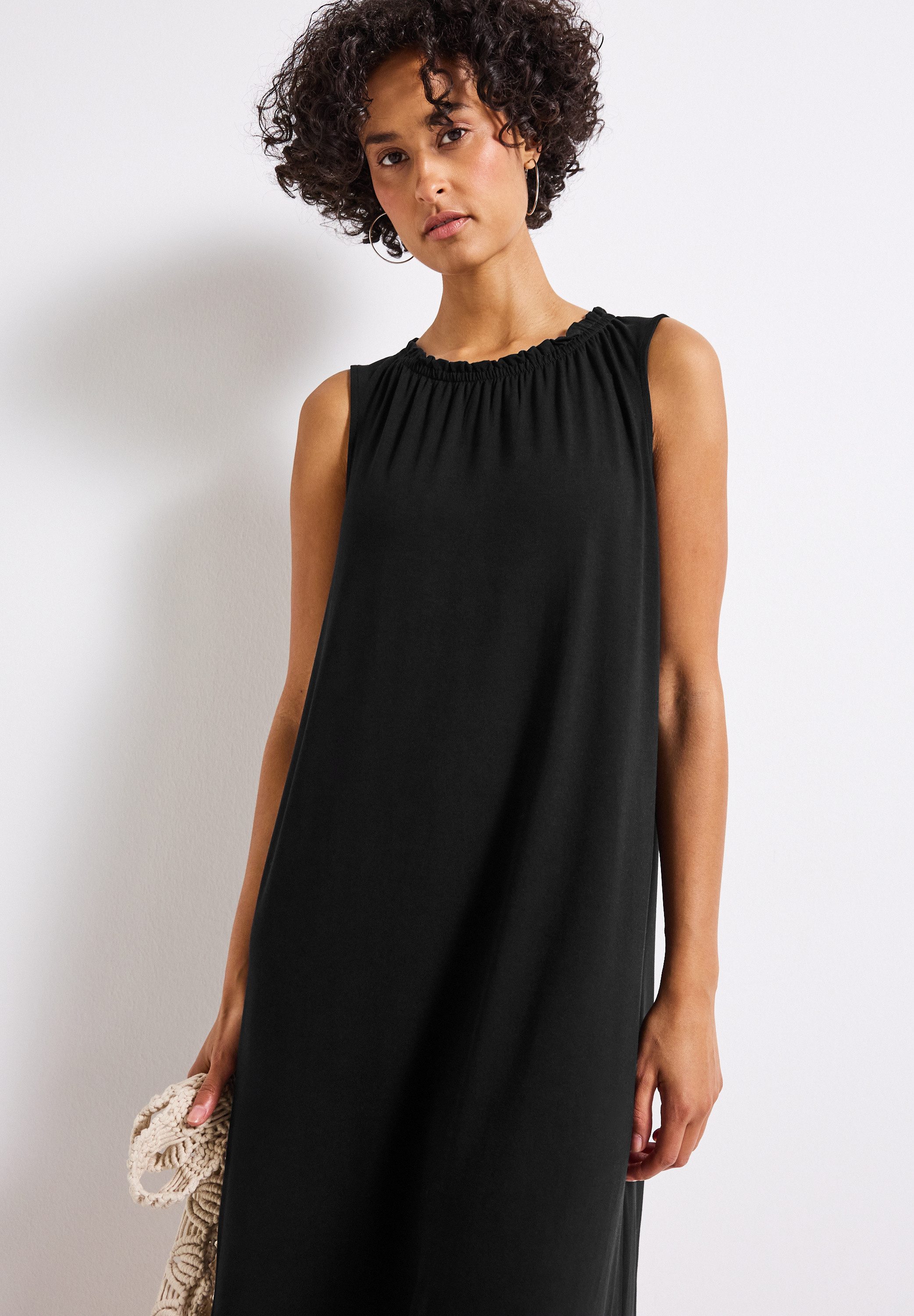 STREET ONE Jerseykleid mit Raffung günstig online kaufen