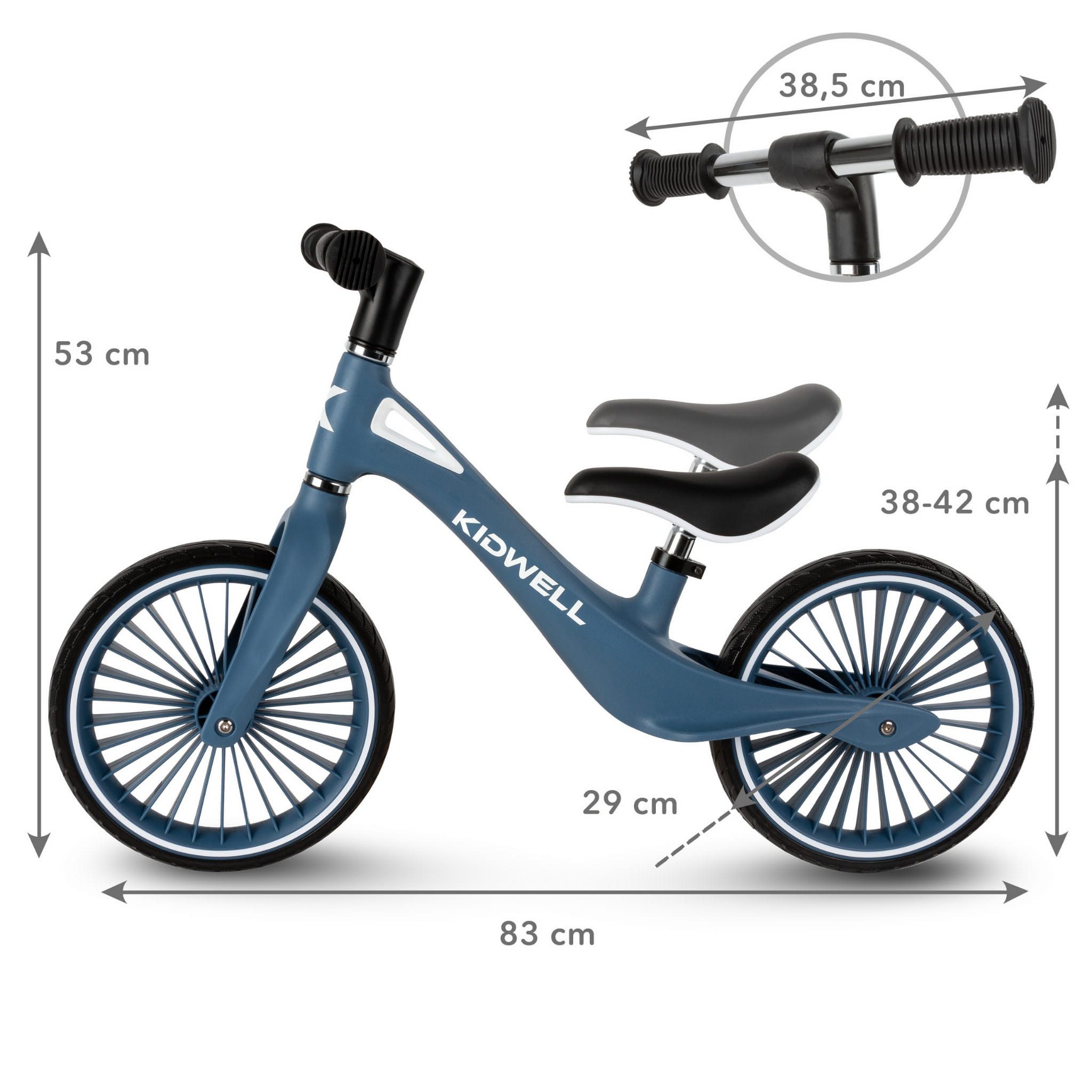 COIL Fahrrad-Laufrad Lauflernrad, Kinderlaufrad, Rutscher, Balance Bike, Nylonrahmen, Polyurethan-Reifen, Einzigartige Felge, Gewicht 30 kg – Bild 4 von 5