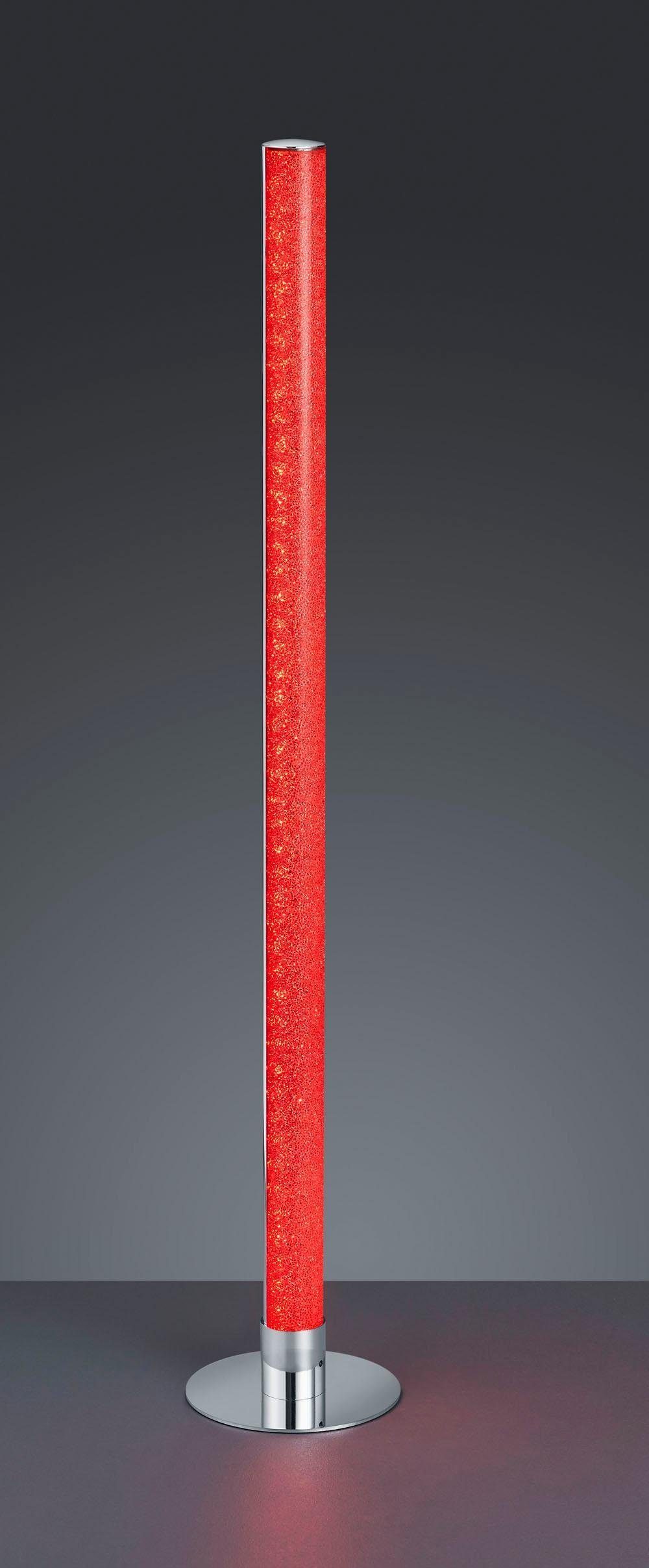 Reality Leuchten LED Stehlampe EMILA, Dimmfunktion, Farbwechsel, LED fest integriert, Warmweiß, mit RGBW Farbwechsel, dimmbar über Fernbedienung, Fußschalter