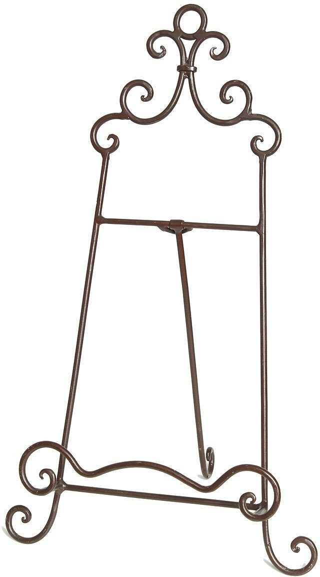 Kochbuchhalter Staffelei aus Eisen 41cm