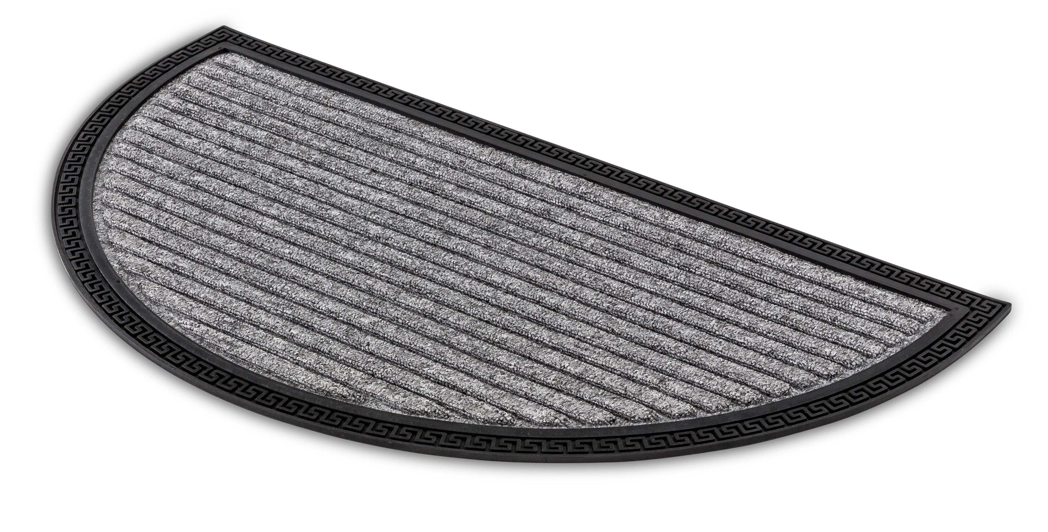 ASTRA Fußmatte Border Star 1, halbrund, Höhe: 8 mm, Schmutzfangmatte, In -u günstig online kaufen