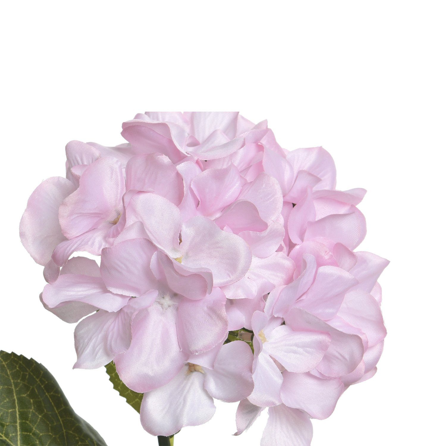 am H: Dekoblume 66 Stiel Kunstblume künstliche Hortensie 66cm, Stielblume MARELIDA, Kunstblume cm Höhe